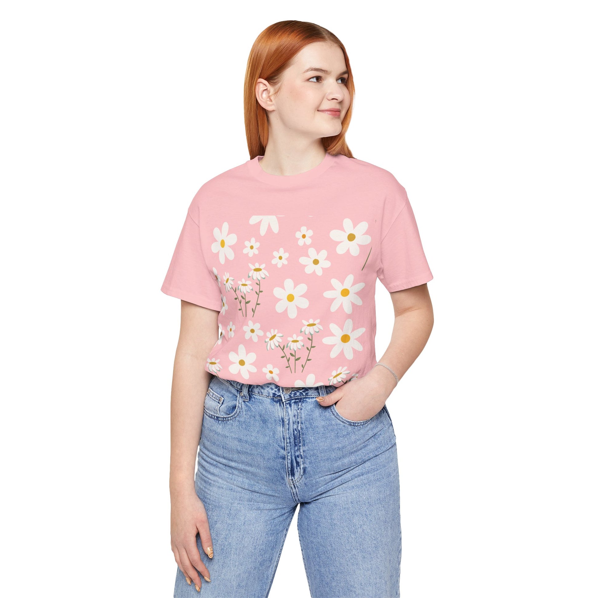 Daisy Meadow Flower Shirt - T - Shirt - Printify - Kristine Celestine