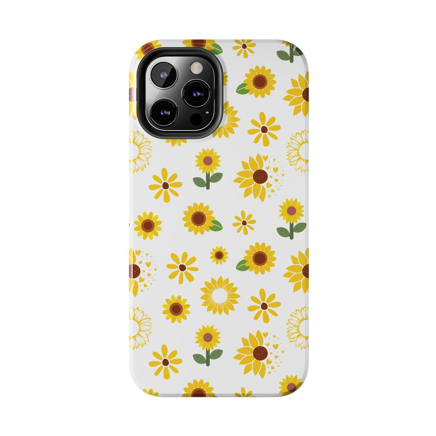 Sunflower Burst Tough Phone Case for iPhone and Samsung Galaxy