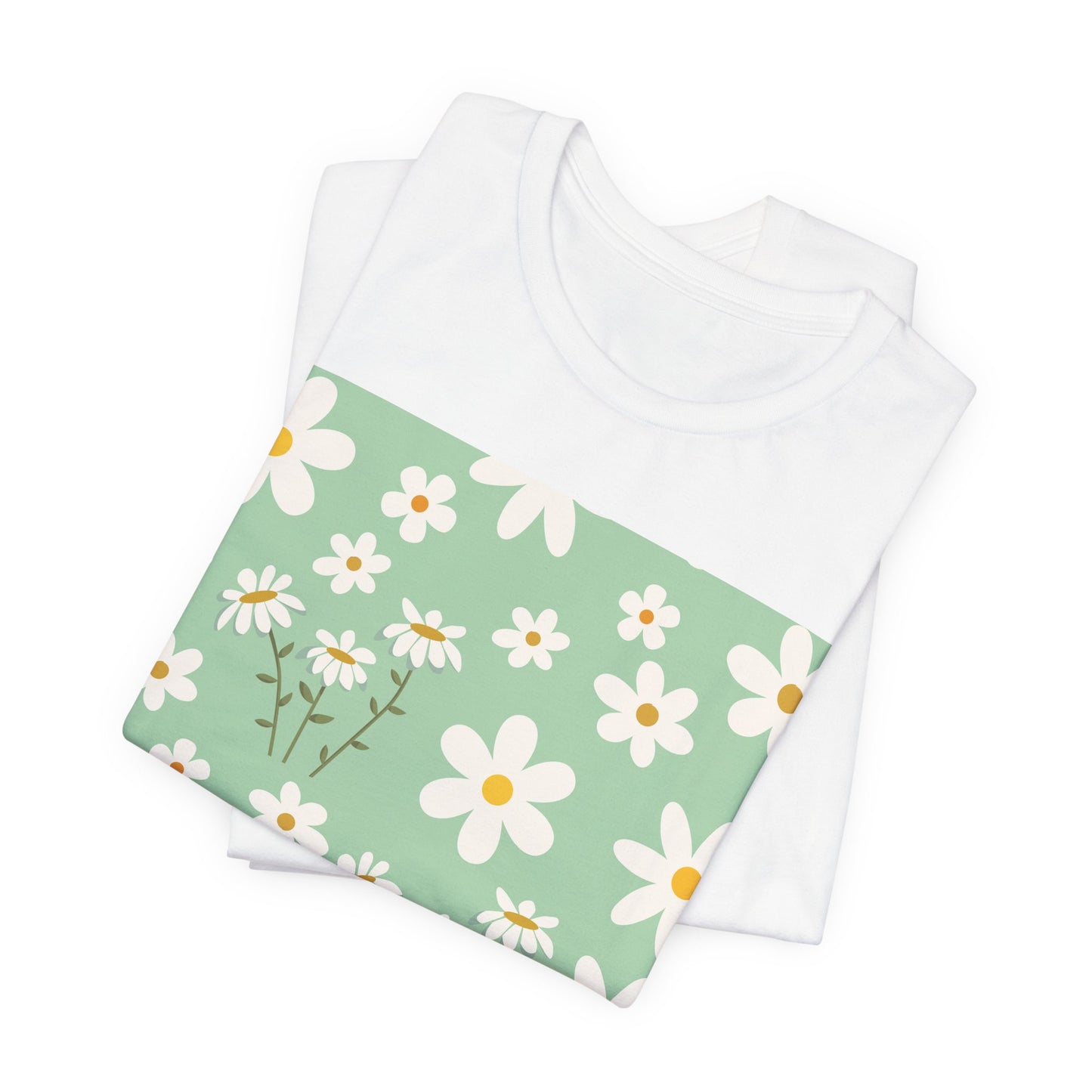 Mint Daisy Delight T - Shirt - T - Shirt - Kristine Celestine