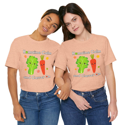 Romaine Calm and Carrot On T-Shirt