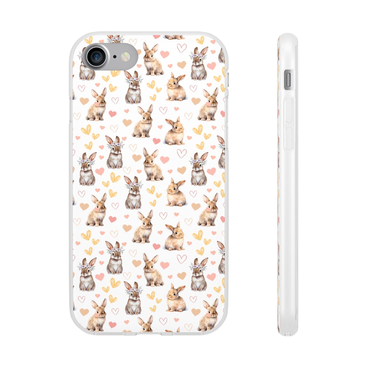 Bunny Love Flexible Phone Case iPhone Case Samsung Galaxy - Phone Case - Kristine Celestine