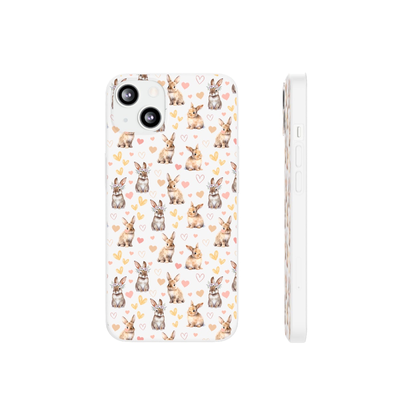 Bunny Love Flexible Phone Case iPhone Case Samsung Galaxy - Phone Case - Kristine Celestine