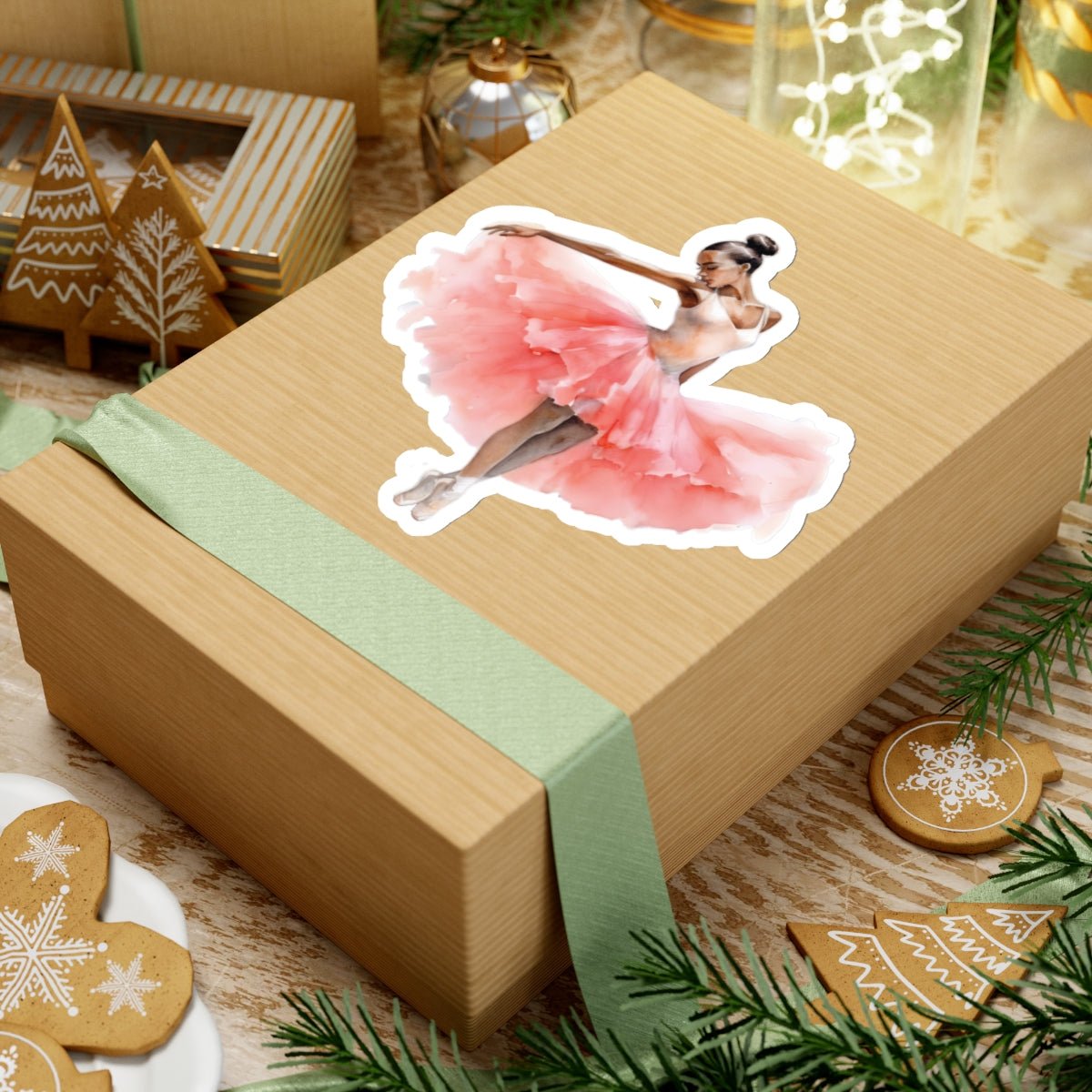 Pretty Ballerina Sticker (A7) - Sticker - Kristine Celestine