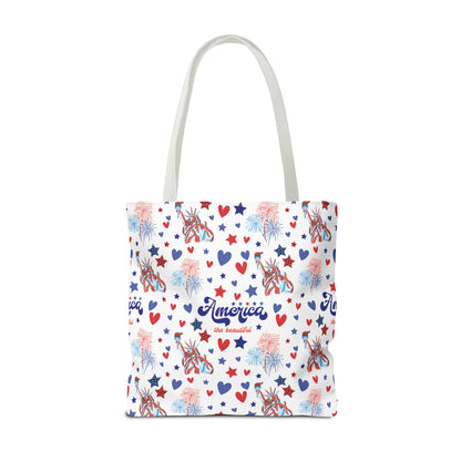 America the Beautiful Tote Bag - Bags - Kristine Celestine