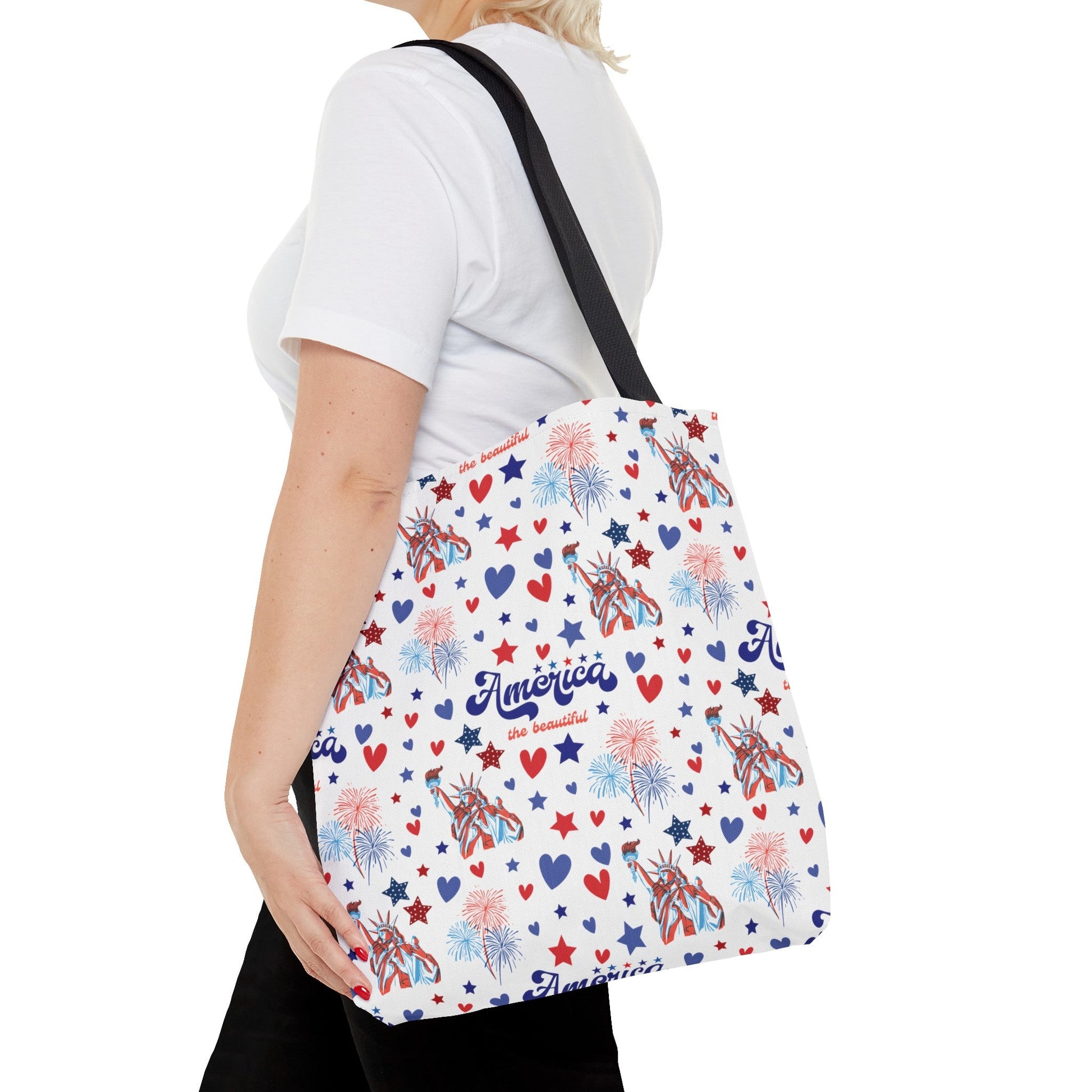 America the Beautiful Tote Bag - Bags - Kristine Celestine