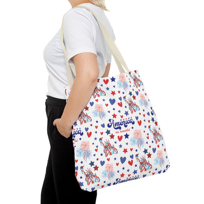 America the Beautiful Tote Bag - Bags - Kristine Celestine