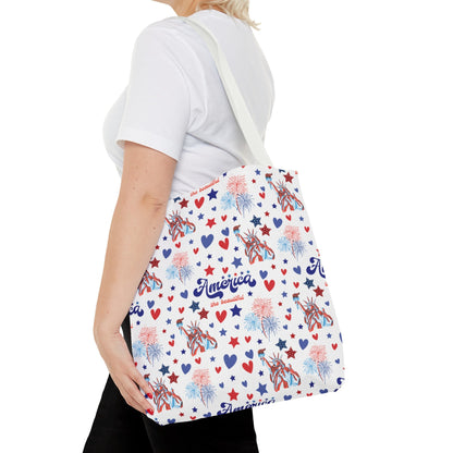 America the Beautiful Tote Bag - Bags - Kristine Celestine