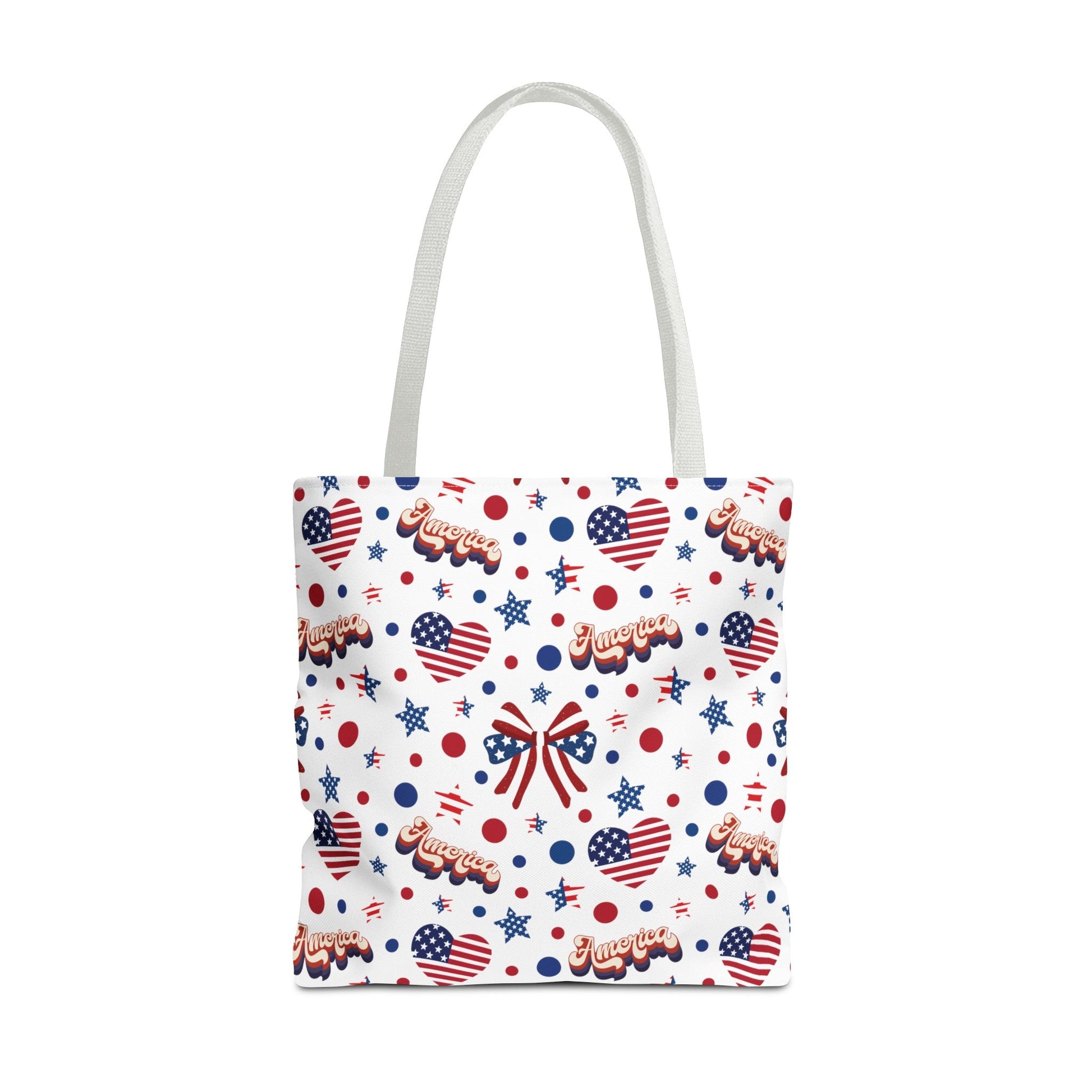 America's Sweetheart and Bows Tote Bag - Bags - Kristine Celestine