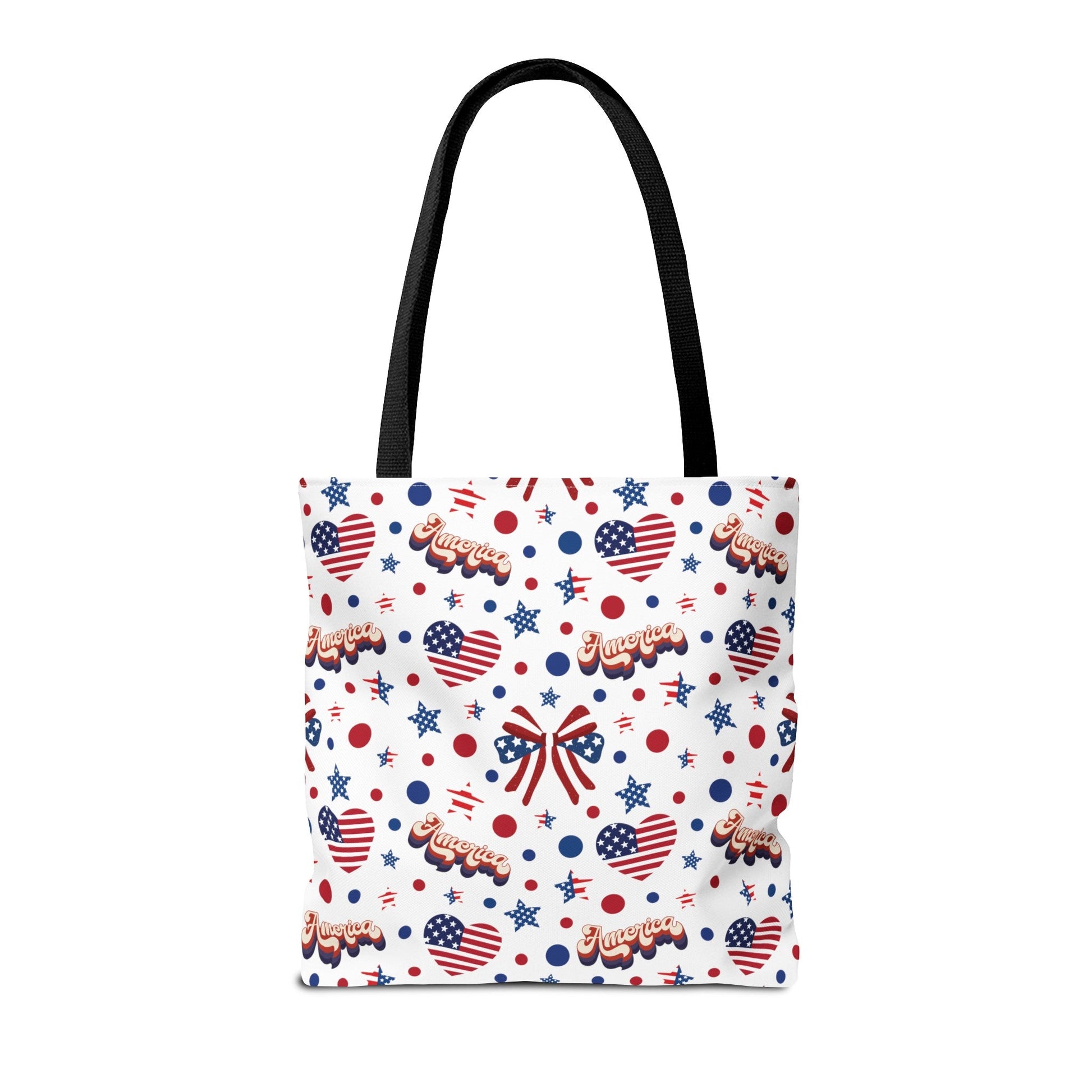 America's Sweetheart and Bows Tote Bag - Bags - Kristine Celestine