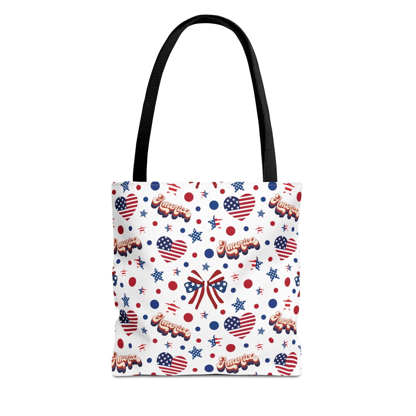 America's Sweetheart and Bows Tote Bag - Bags - Kristine Celestine