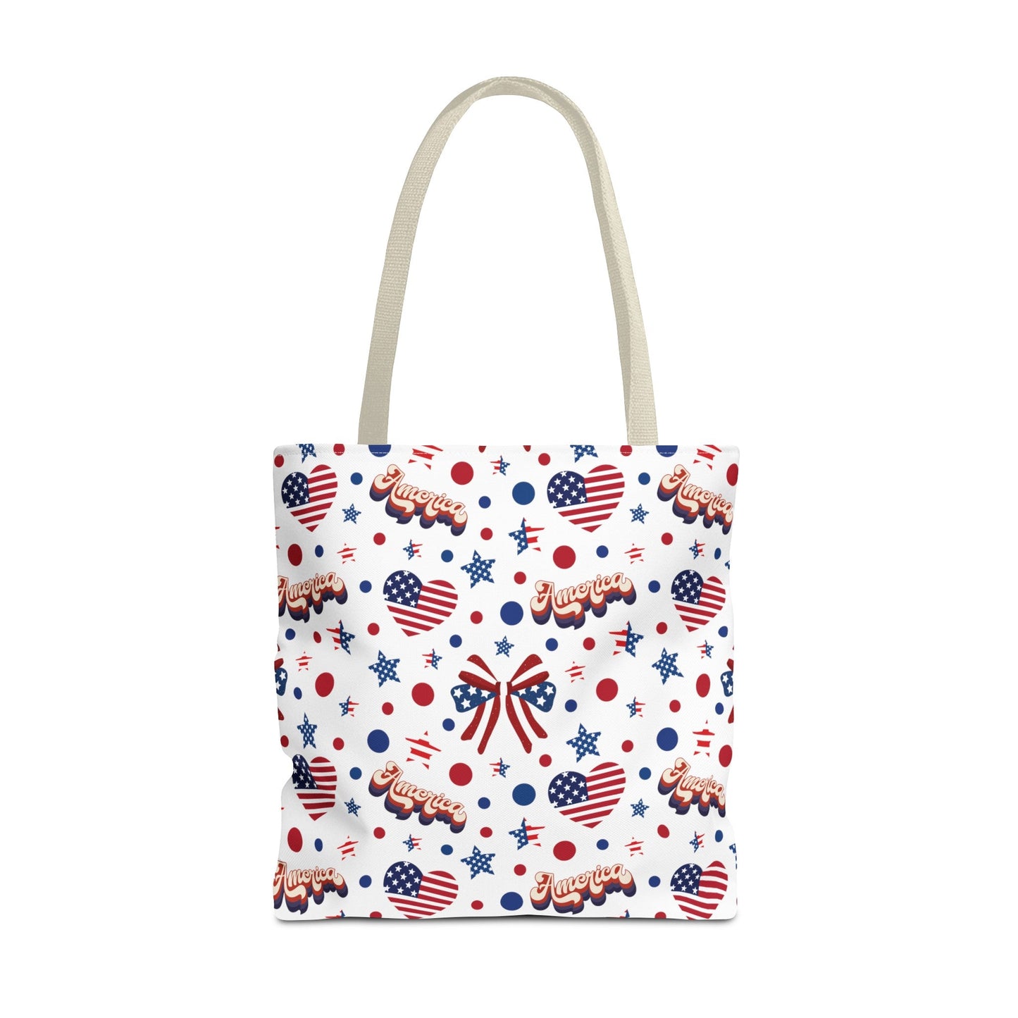 America's Sweetheart and Bows Tote Bag - Bags - Kristine Celestine