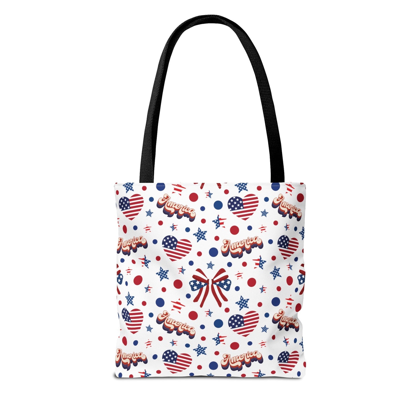 America's Sweetheart and Bows Tote Bag - Bags - Kristine Celestine