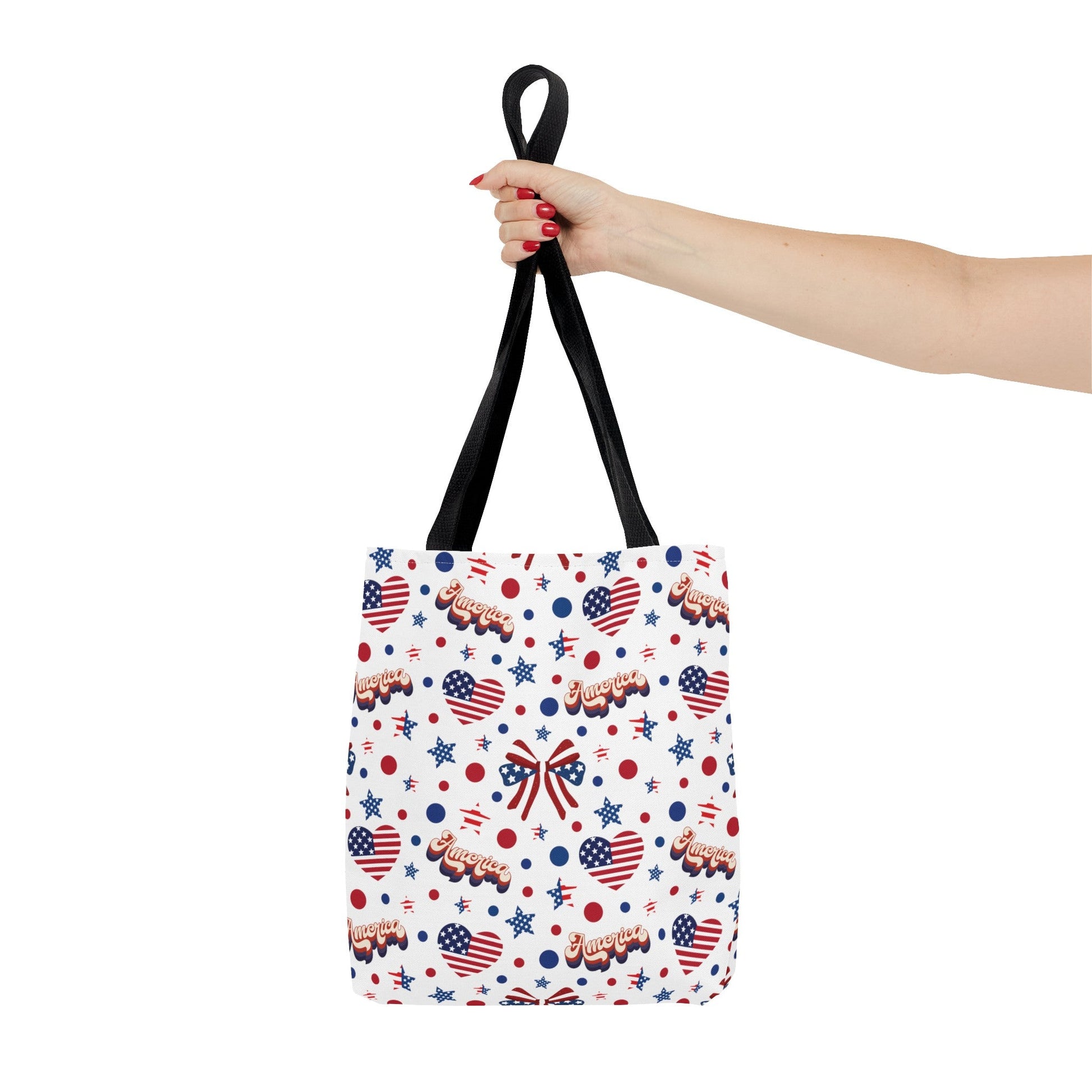 America's Sweetheart and Bows Tote Bag - Bags - Kristine Celestine