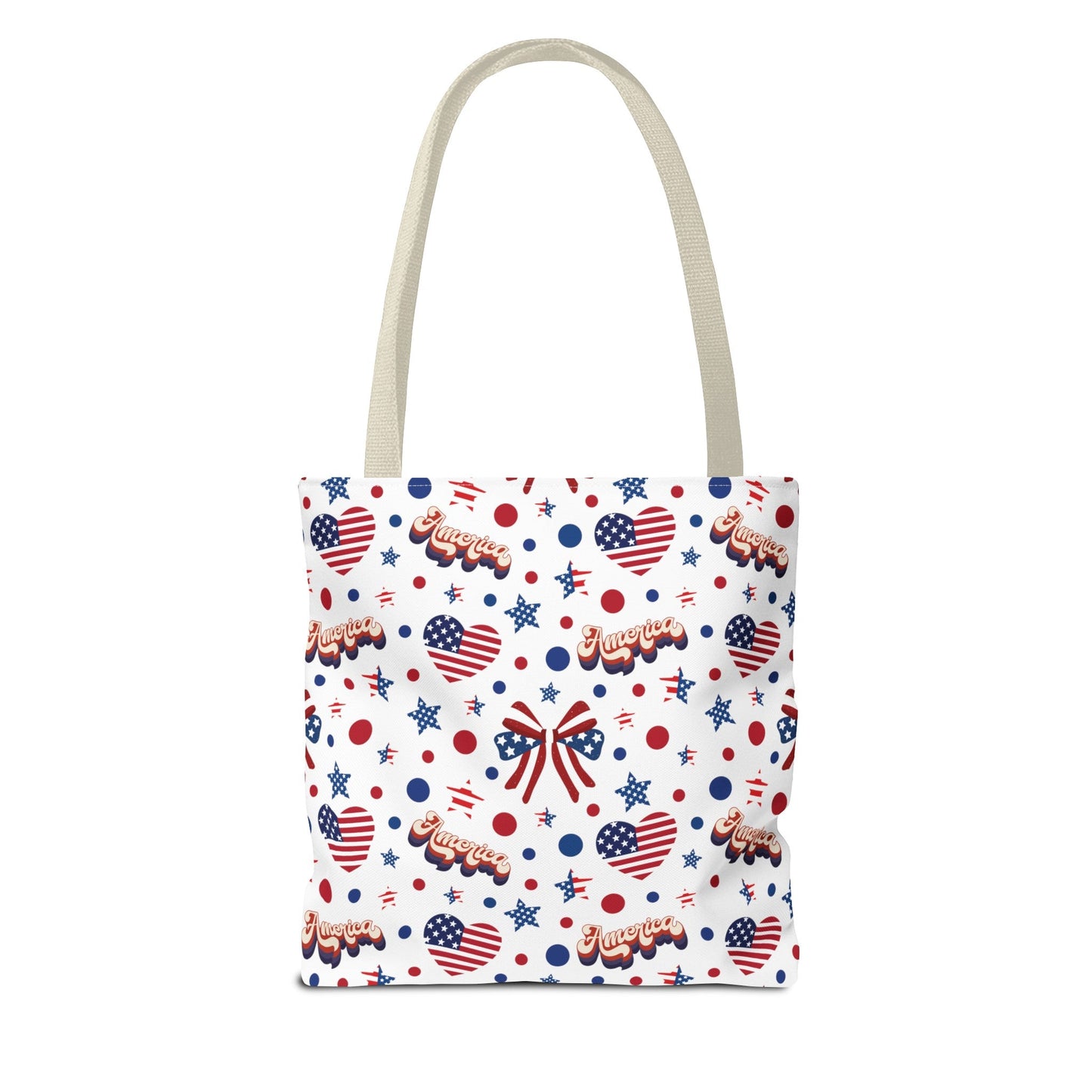 America's Sweetheart and Bows Tote Bag - Bags - Kristine Celestine