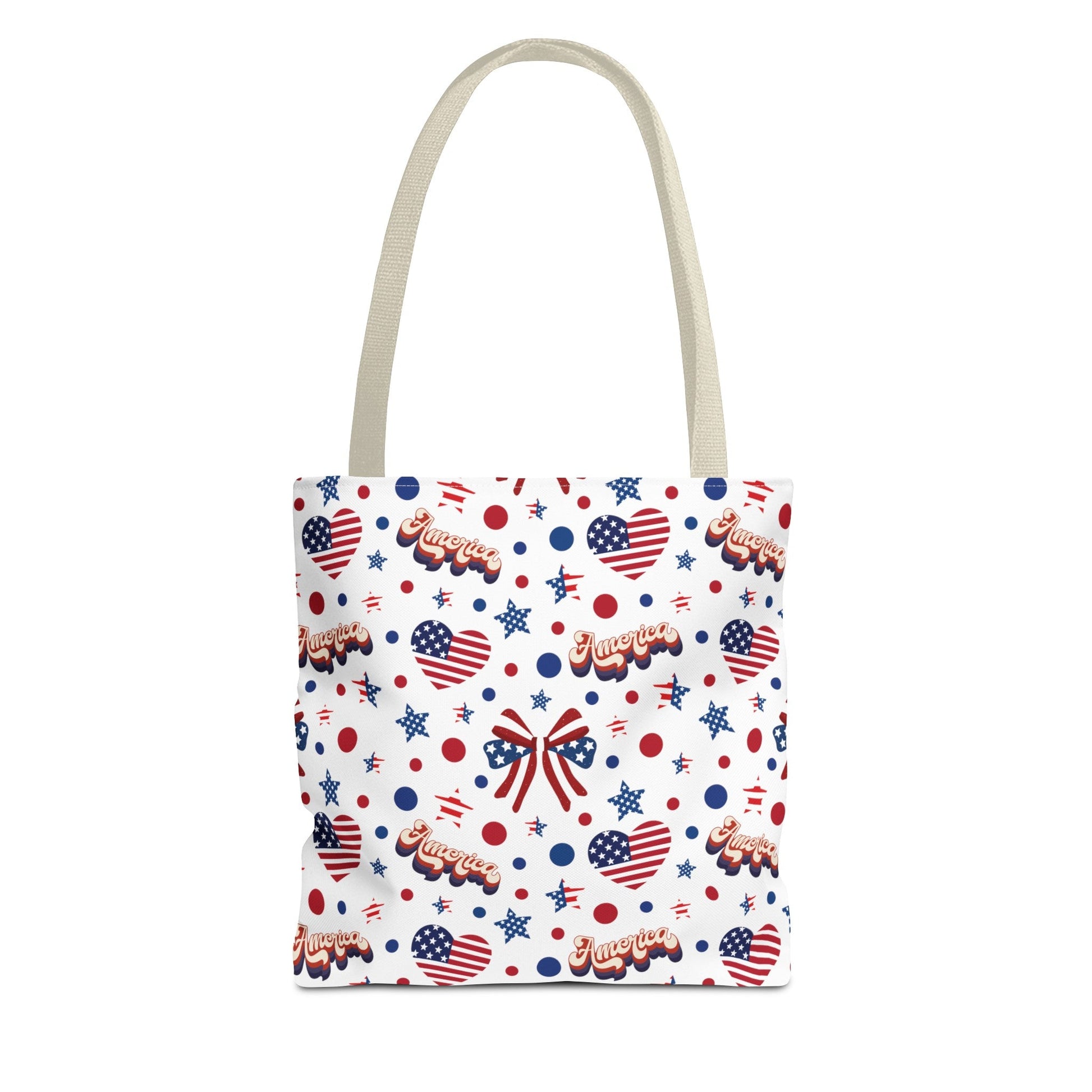 America's Sweetheart and Bows Tote Bag - Bags - Kristine Celestine