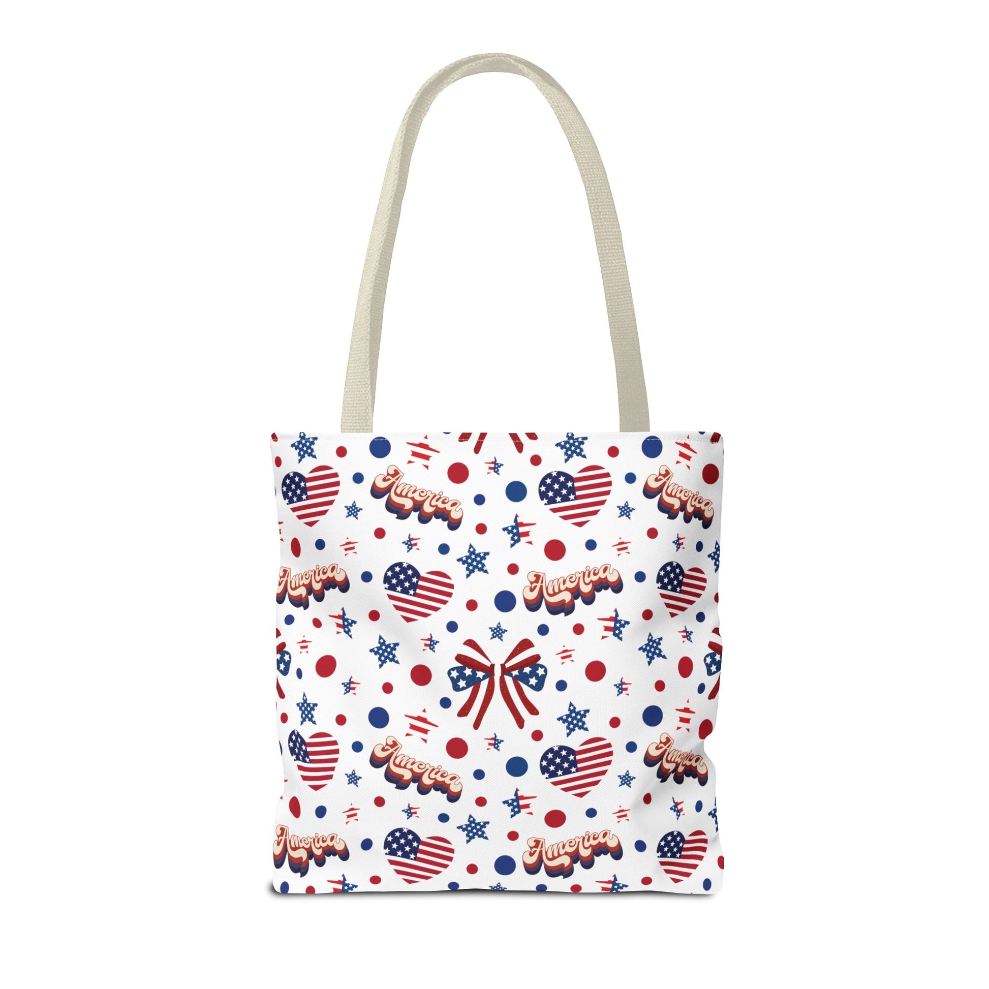 America's Sweetheart and Bows Tote Bag - Bags - Kristine Celestine