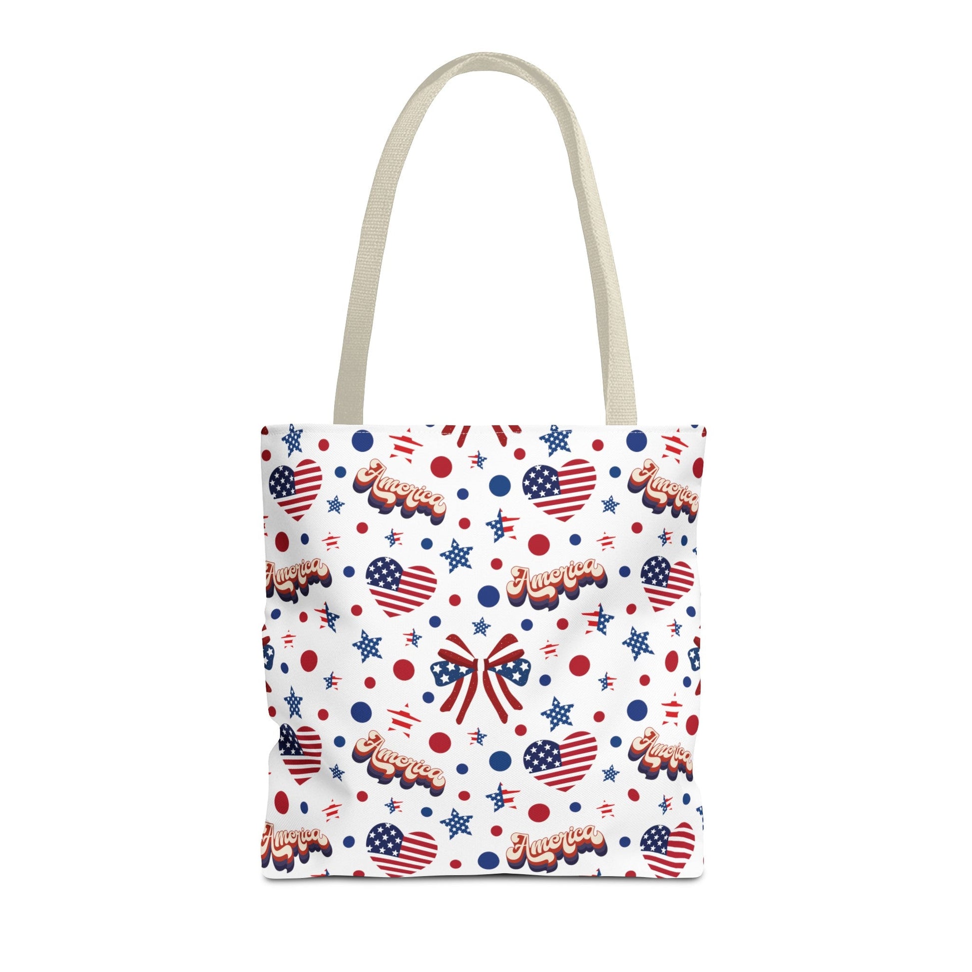 America's Sweetheart and Bows Tote Bag - Bags - Kristine Celestine