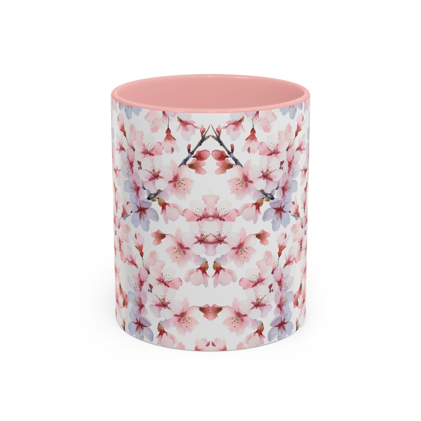 Baby Pink Ombre Accent Mug for Women (vi) - Mug - Kristine Celestine