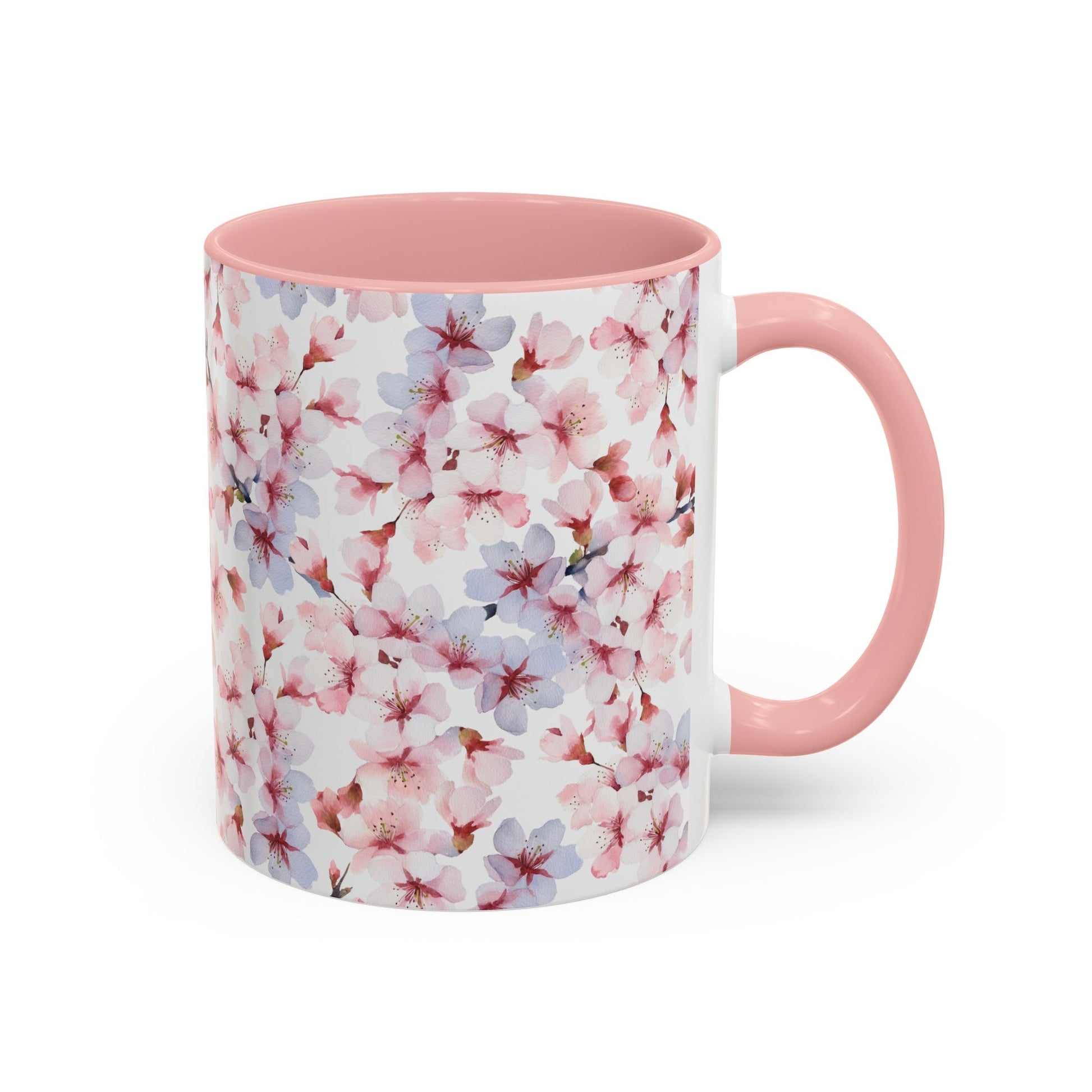 Baby Pink Ombre Accent Mug for Women (vi) - Mug - Kristine Celestine