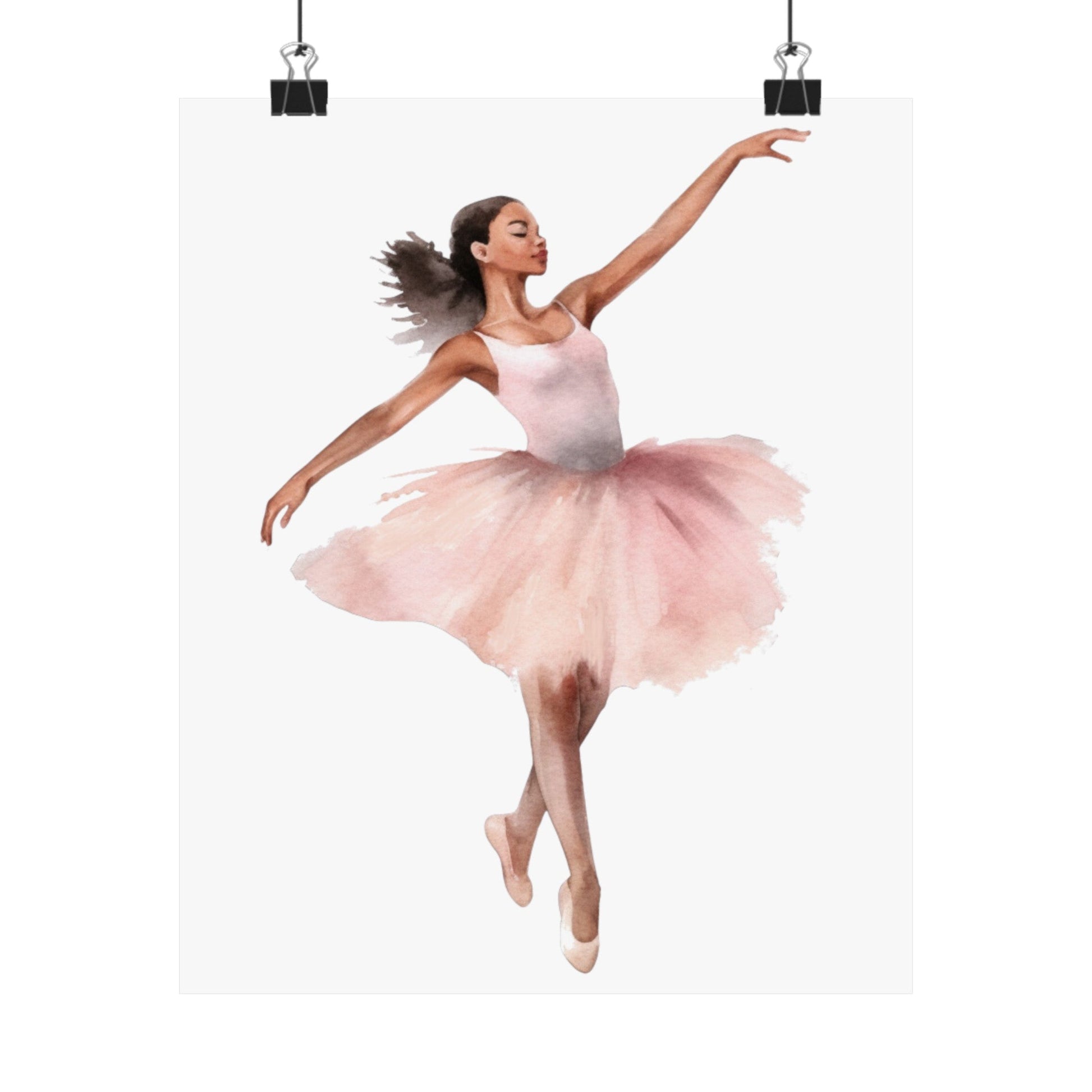 Charming Ballerina Wall Art Poster (A1) - Poster - Kristine Celestine