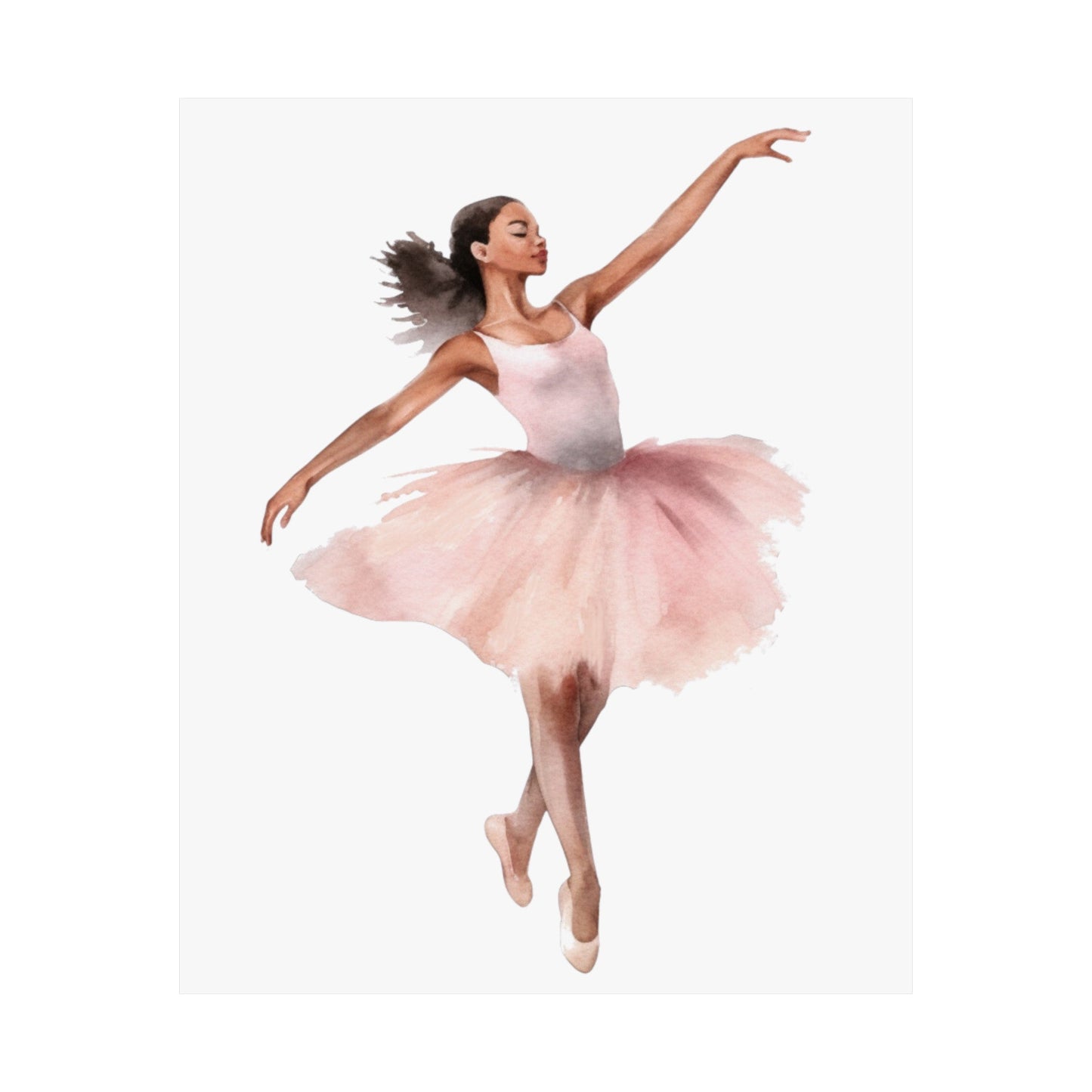 Charming Ballerina Wall Art Poster (A1) - Poster - Kristine Celestine