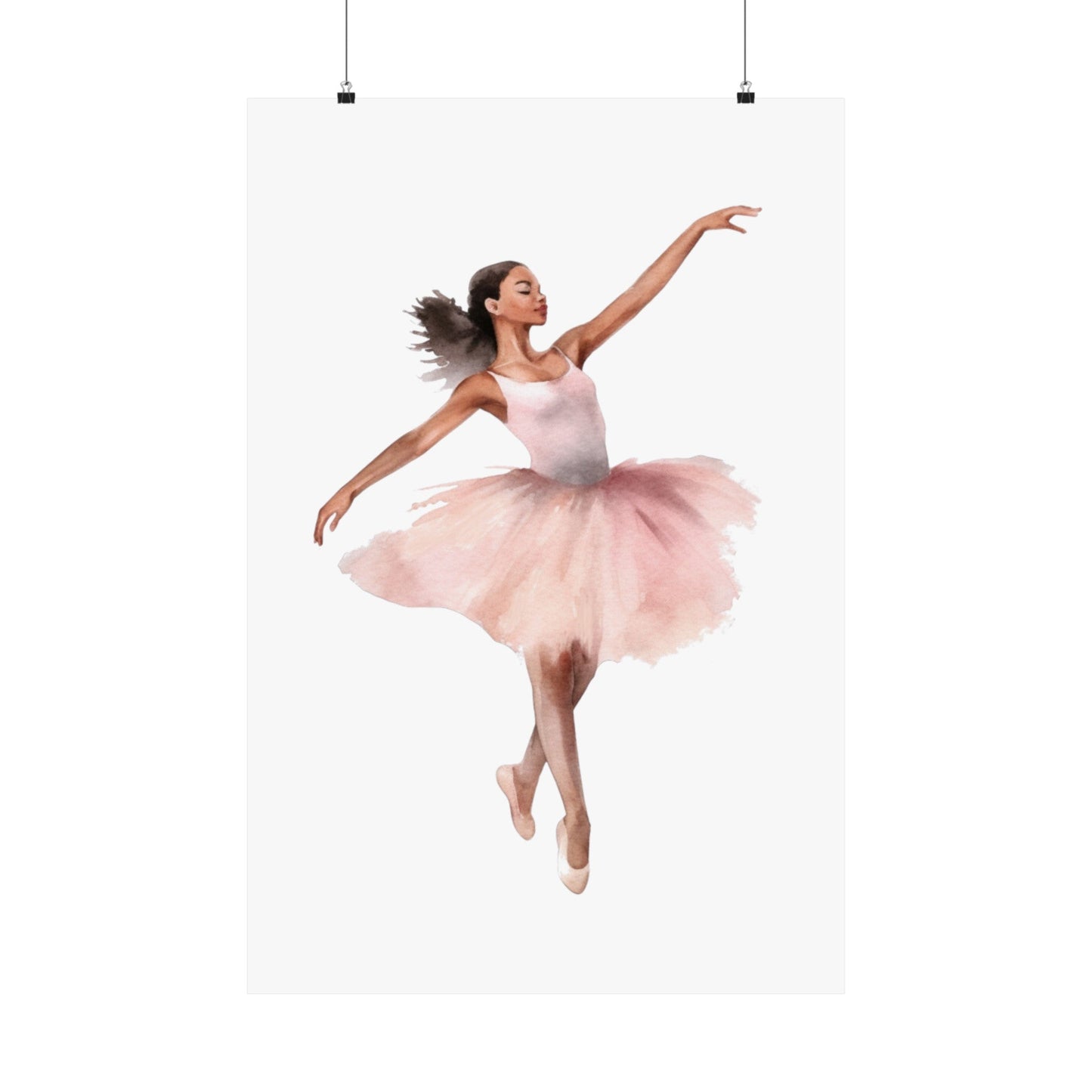 Charming Ballerina Wall Art Poster (A1) - Poster - Kristine Celestine