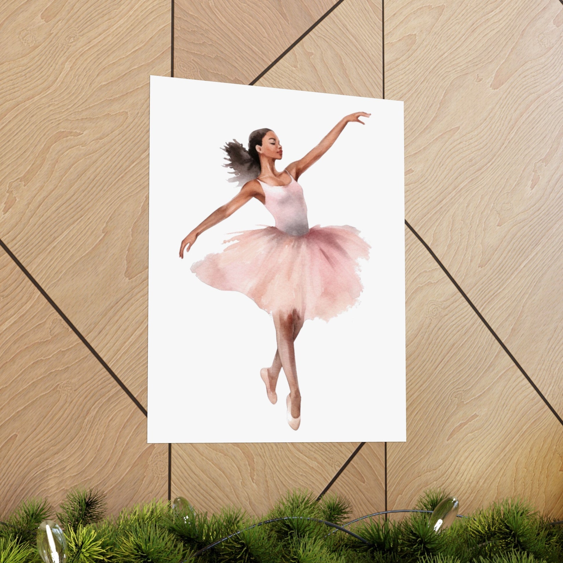 Charming Ballerina Wall Art Poster (A1) - Poster - Kristine Celestine