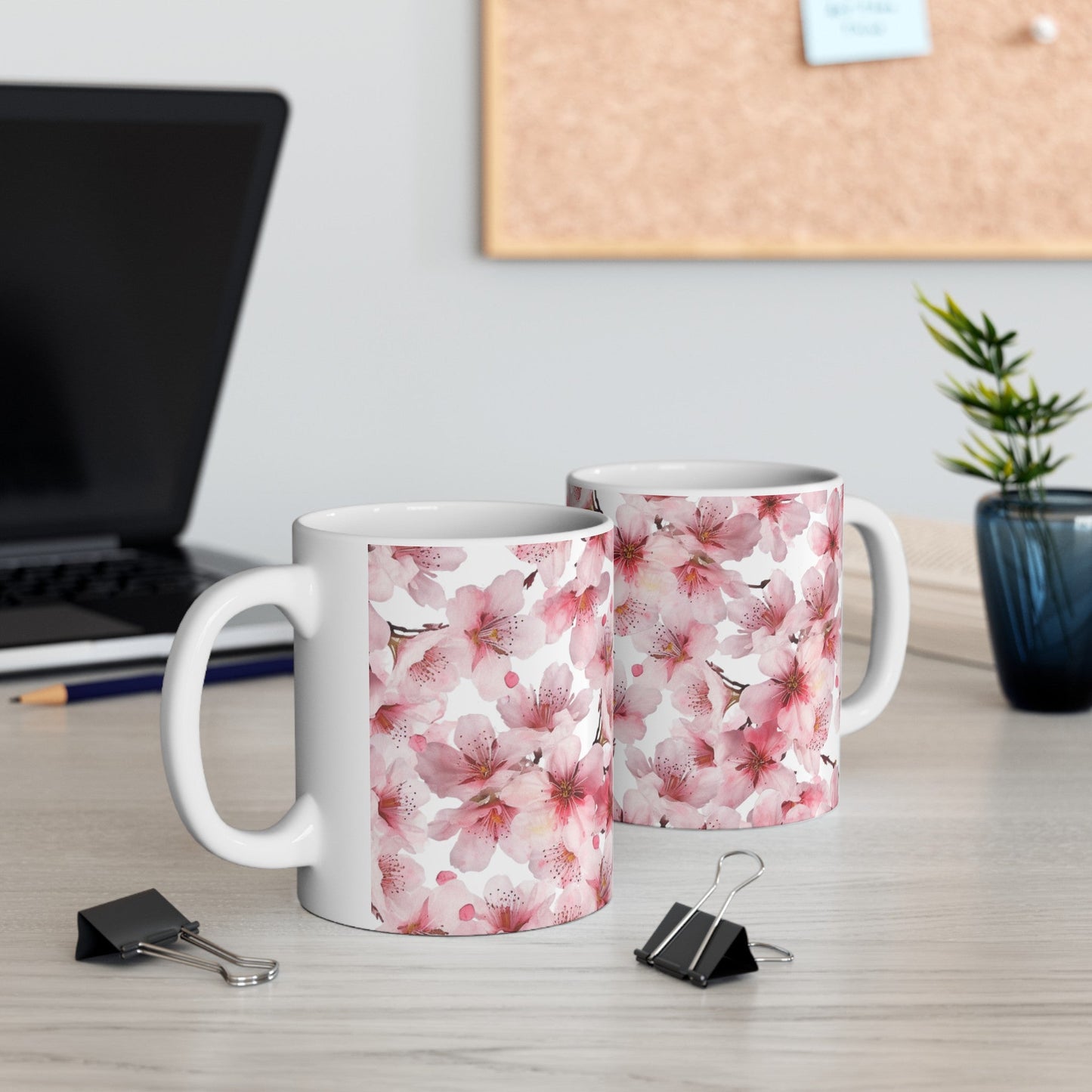 Pretty Blossom Ceramic Mug (vE) - Mug - Kristine Celestine