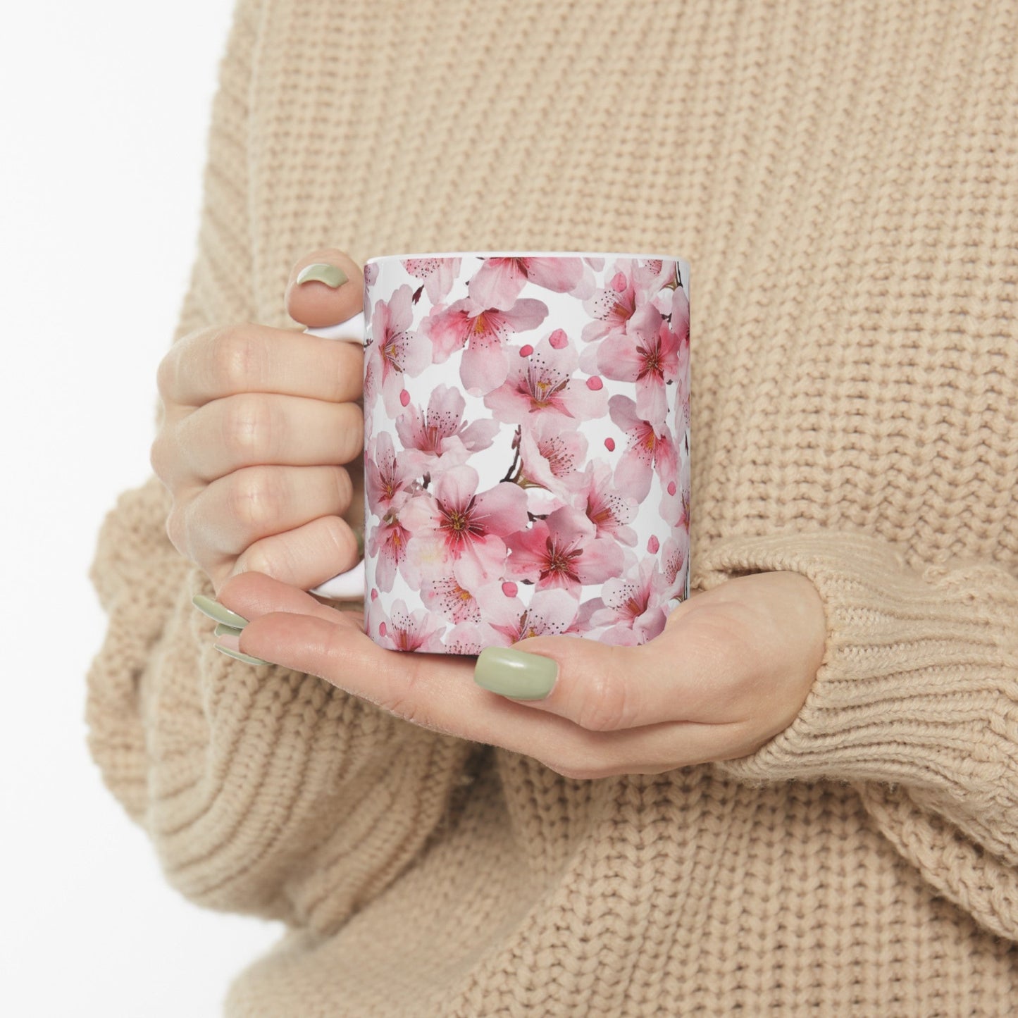 Pretty Blossom Ceramic Mug (vE) - Mug - Kristine Celestine