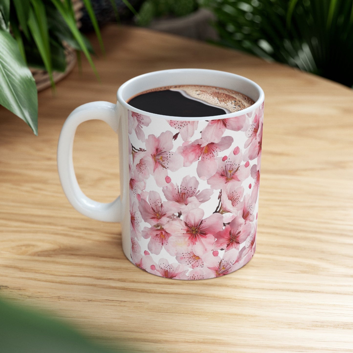 Pretty Blossom Ceramic Mug (vE) - Mug - Kristine Celestine