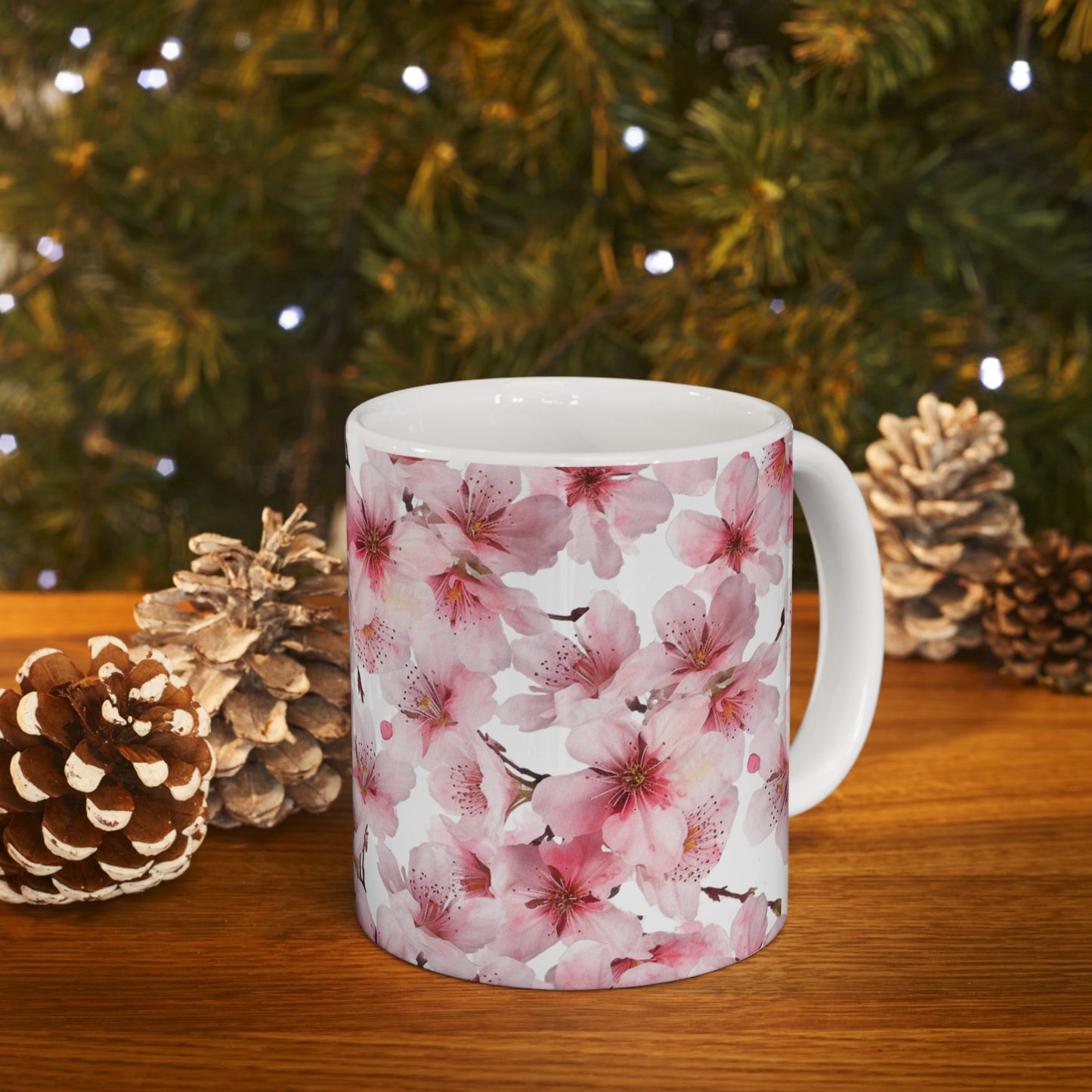 Pretty Blossom Ceramic Mug (vE) - Mug - Kristine Celestine