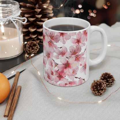 Pretty Blossom Ceramic Mug (vE) - Mug - Kristine Celestine