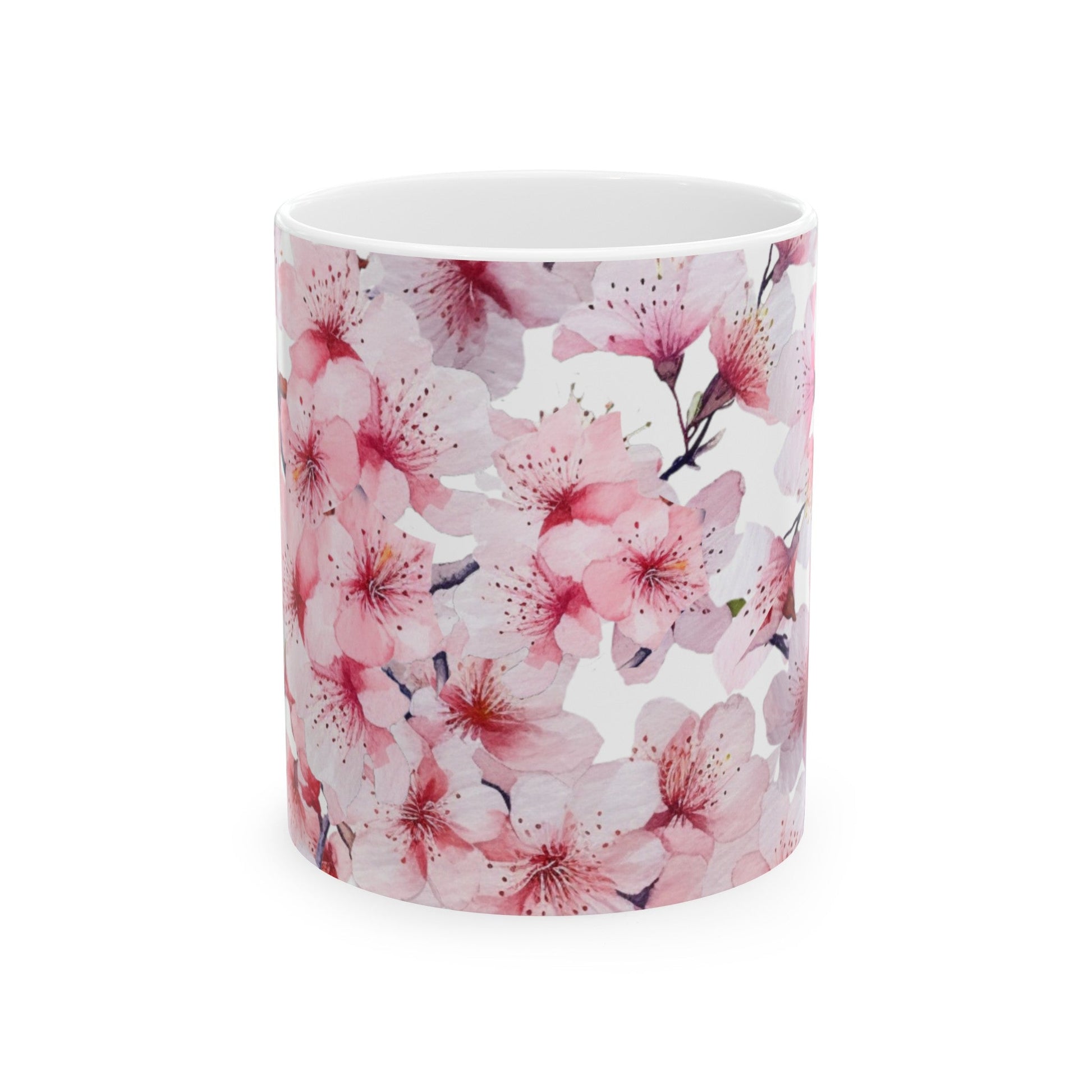 Pink Floral Mug (vG) - Mug - Kristine Celestine