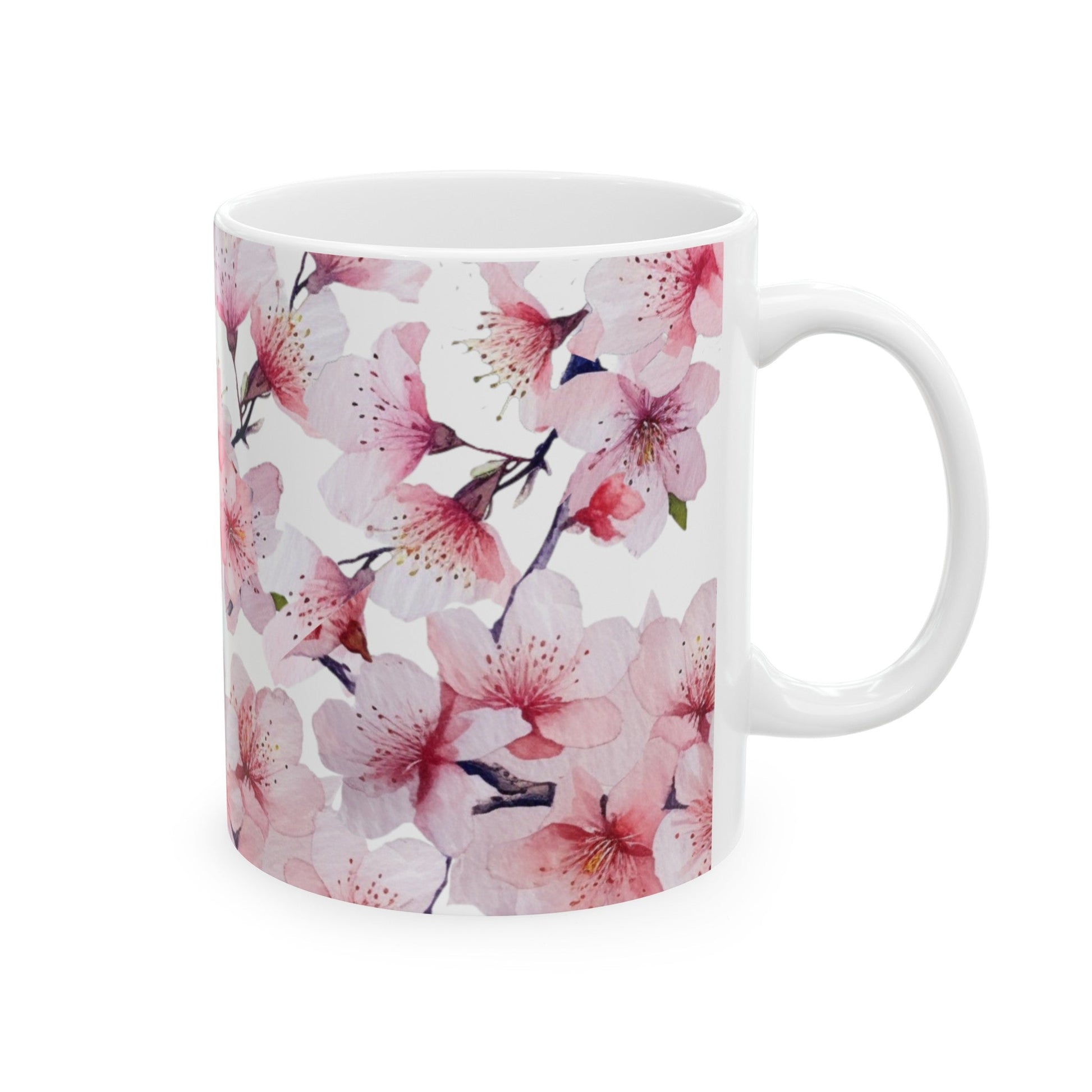 Pink Floral Mug (vG) - Mug - Kristine Celestine