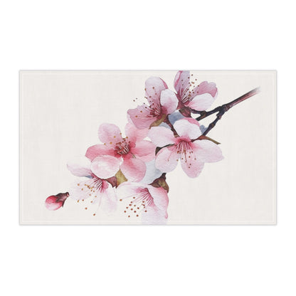 Pink Spring Flower Kitchen Towel (vH) - Kitchen Towel - Kristine Celestine