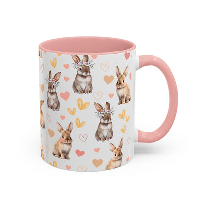 Bunny Love Accent Mug - Mug - Kristine Celestine