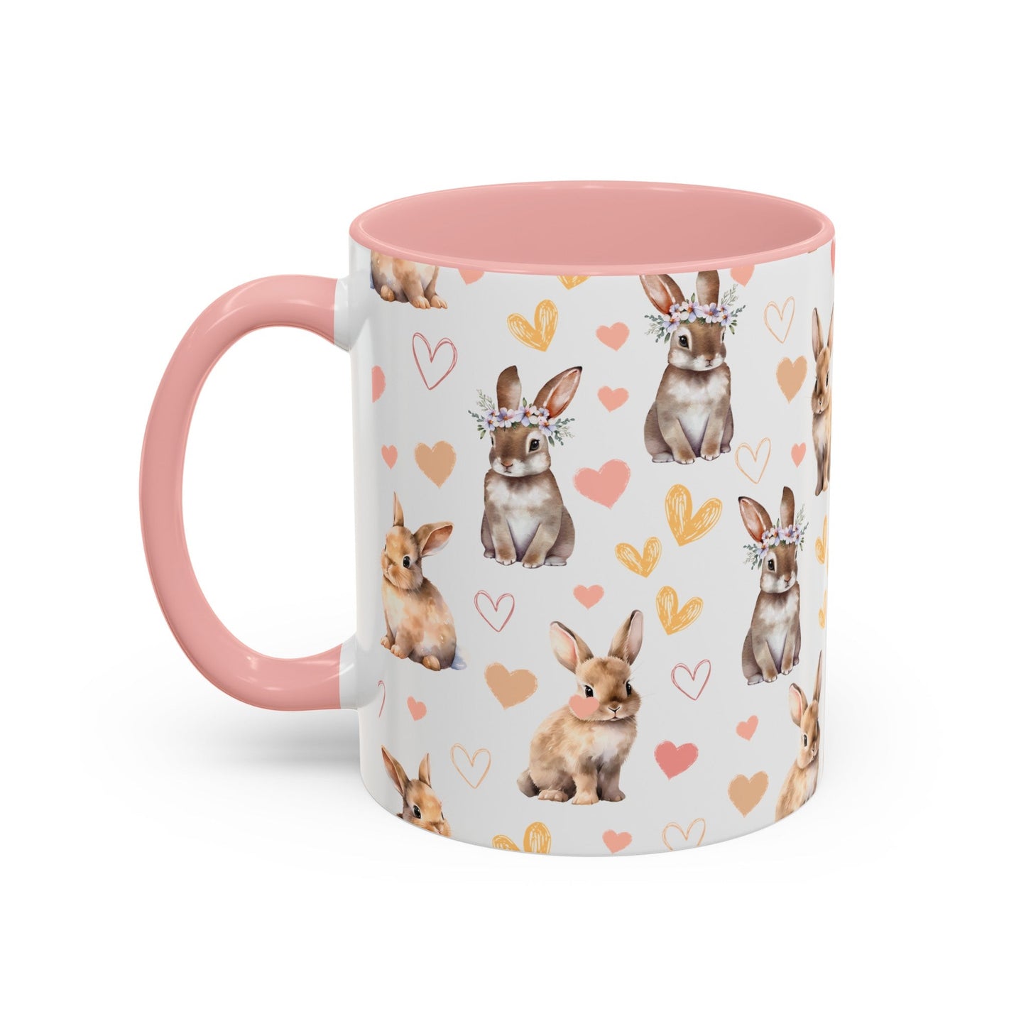 Bunny Love Accent Mug - Mug - Kristine Celestine