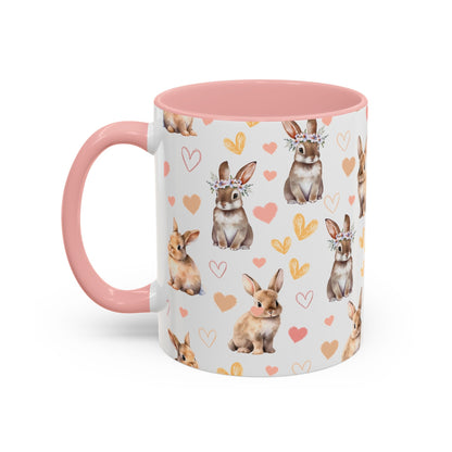 Bunny Love Accent Mug - Mug - Kristine Celestine