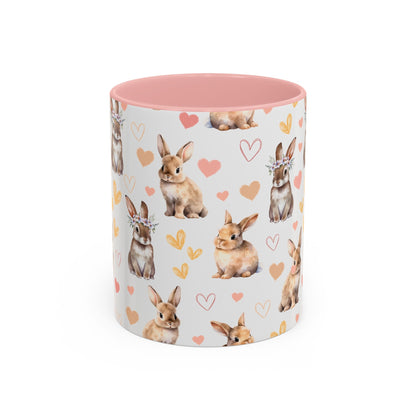 Bunny Love Accent Mug - Mug - Kristine Celestine