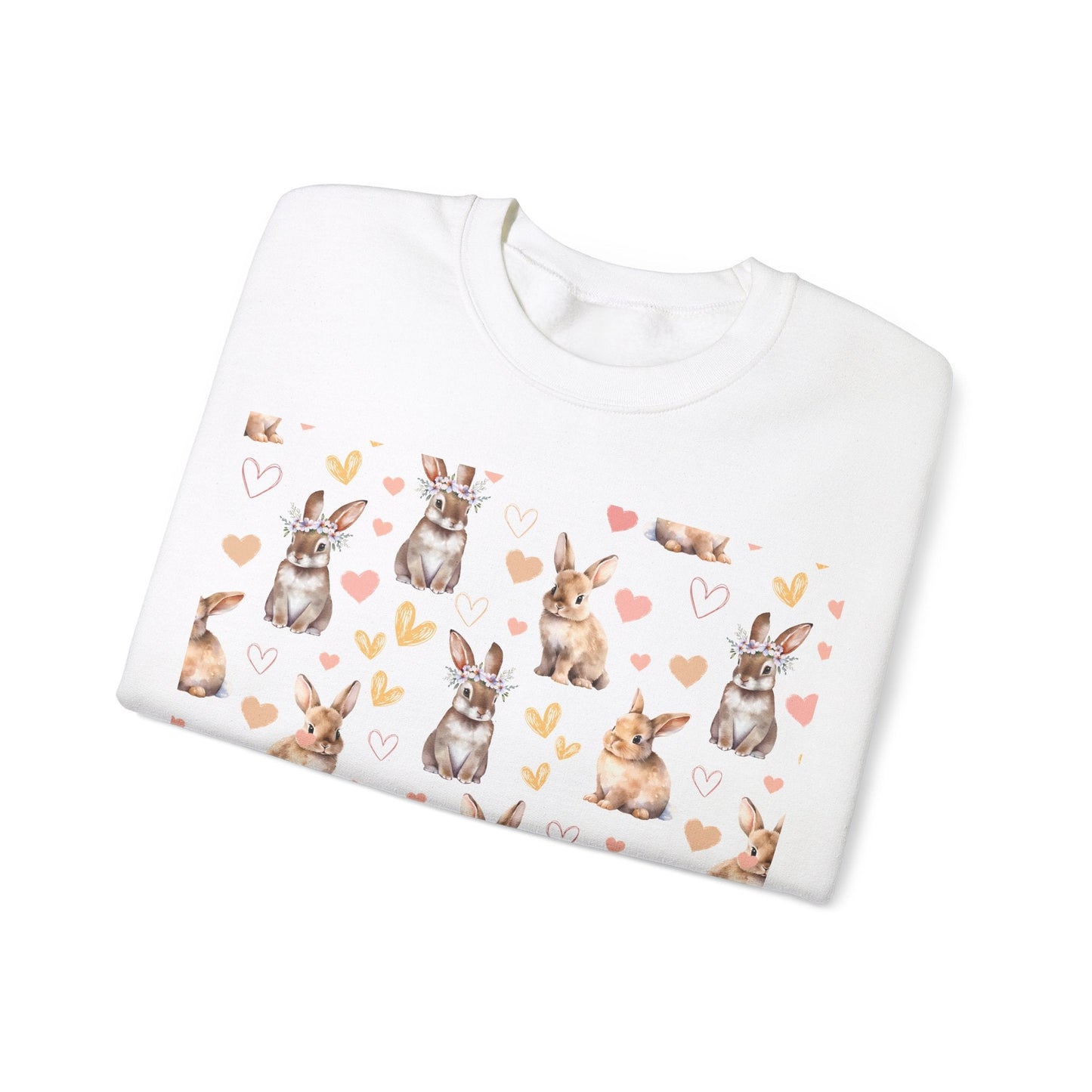 Bunny Love Crewneck Sweatshirt - Sweatshirt - Kristine Celestine