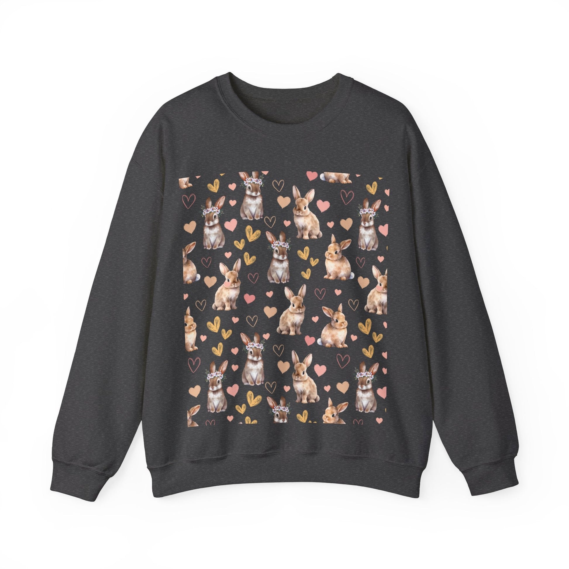 Bunny Love Crewneck Sweatshirt - Sweatshirt - Kristine Celestine