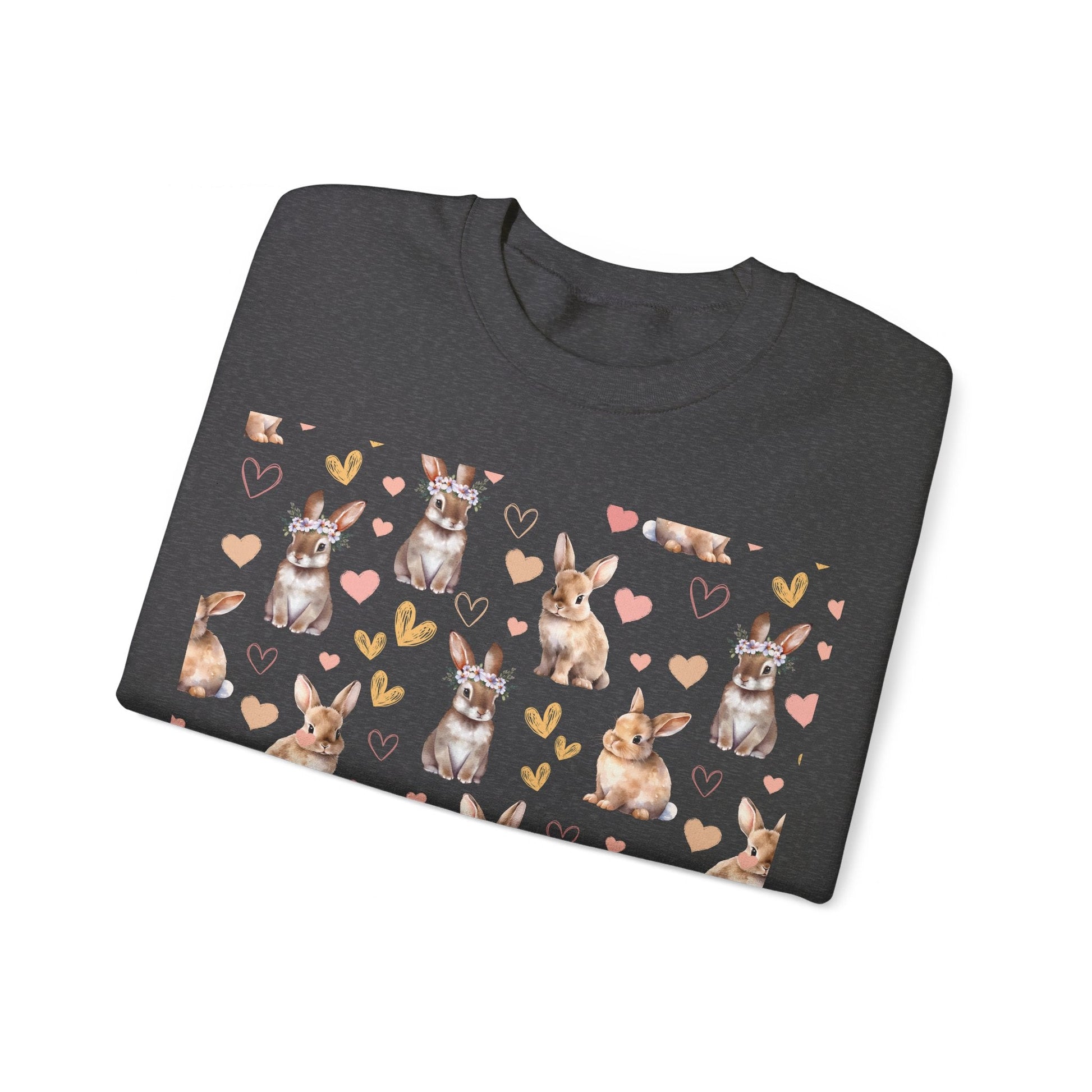 Bunny Love Crewneck Sweatshirt - Sweatshirt - Kristine Celestine