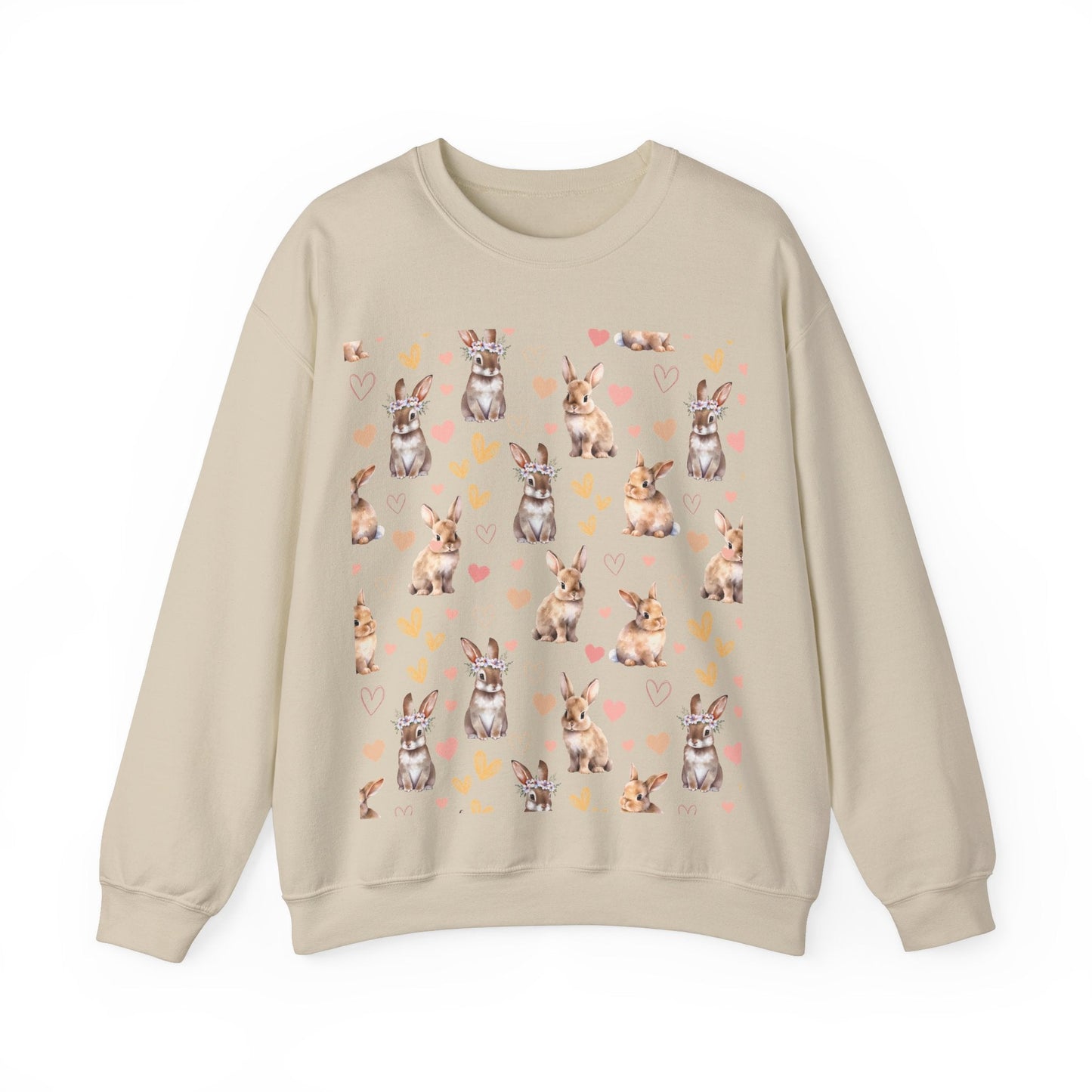 Bunny Love Crewneck Sweatshirt - Sweatshirt - Kristine Celestine