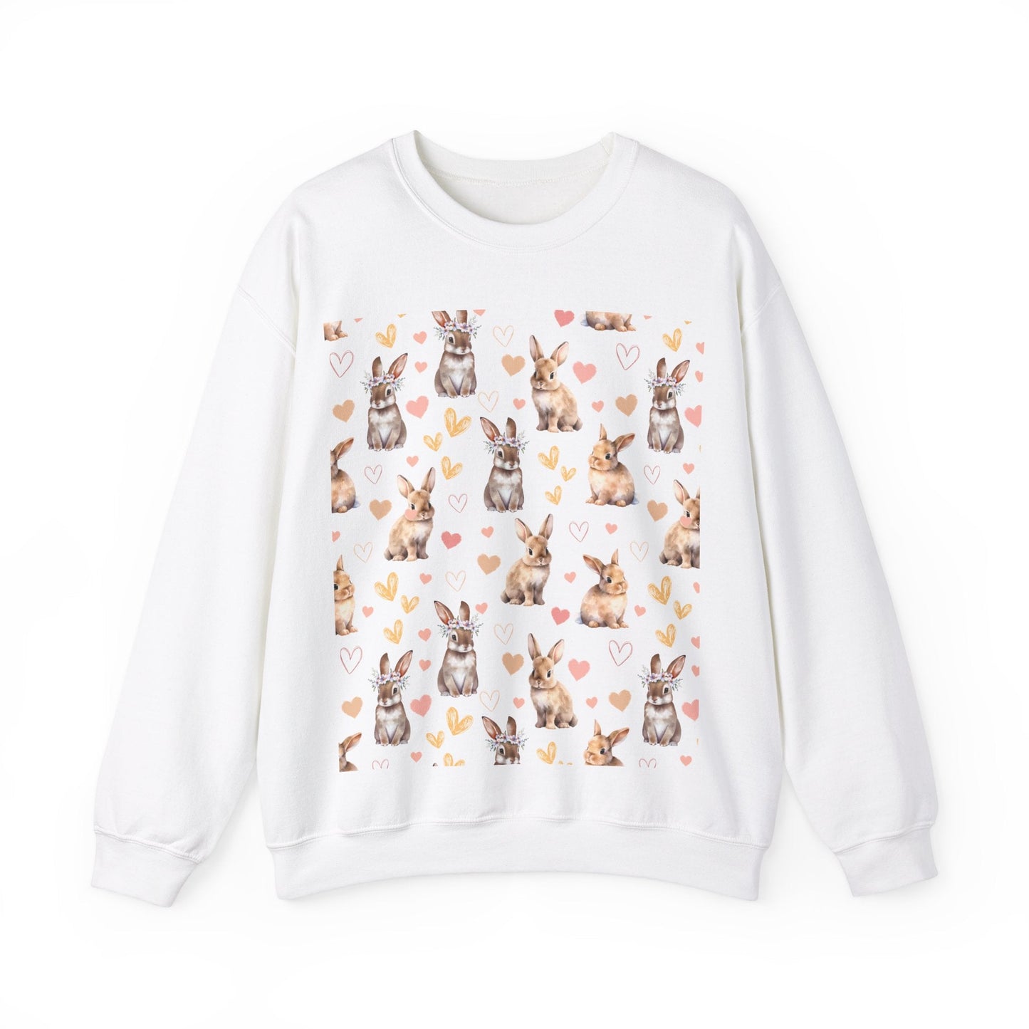 Bunny Love Crewneck Sweatshirt - Sweatshirt - Kristine Celestine