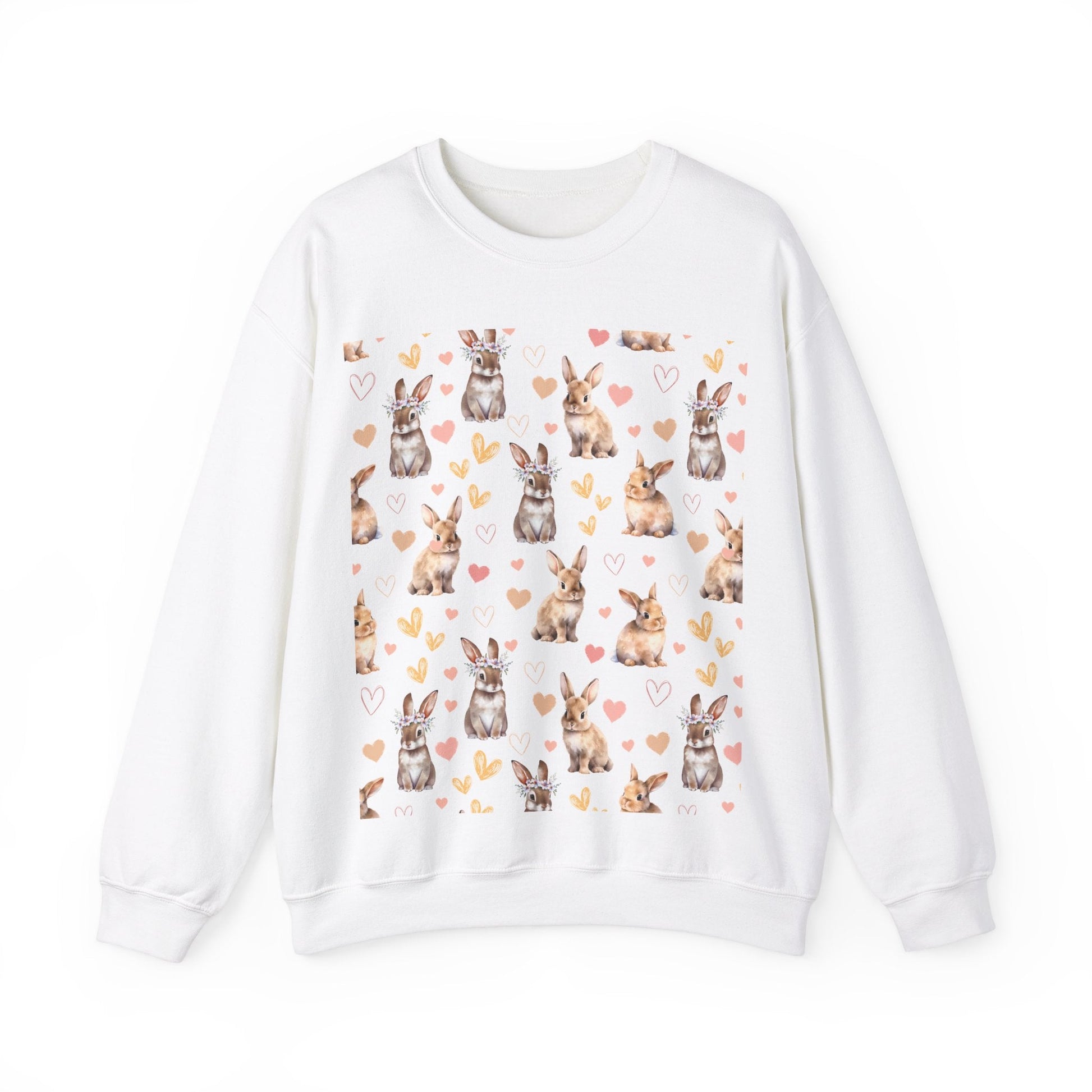 Bunny Love Crewneck Sweatshirt - Sweatshirt - Kristine Celestine