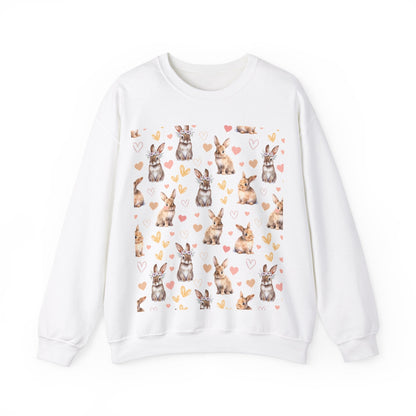 Bunny Love Crewneck Sweatshirt - Sweatshirt - Kristine Celestine