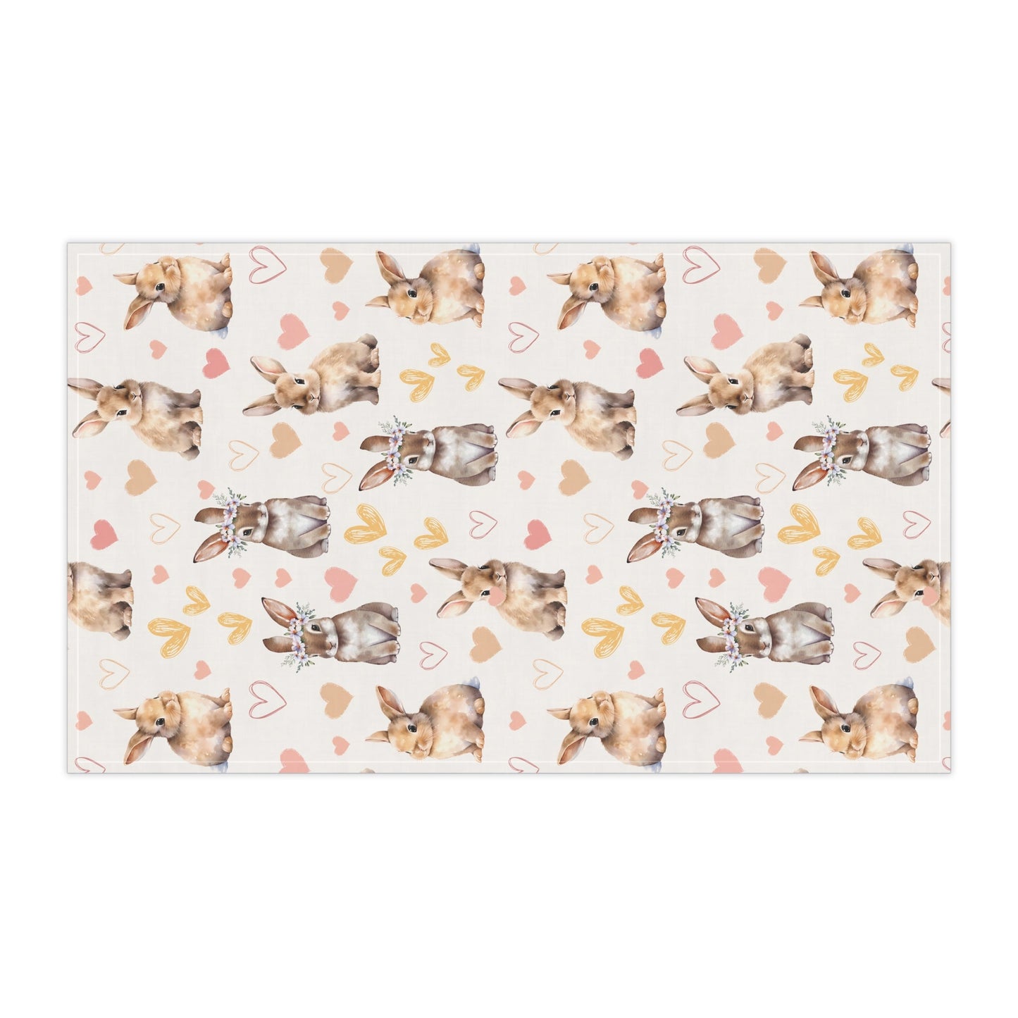 Bunny Love Kitchen Towel - Kitchen Towel - Kristine Celestine