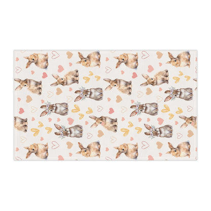 Bunny Love Kitchen Towel - Kitchen Towel - Kristine Celestine