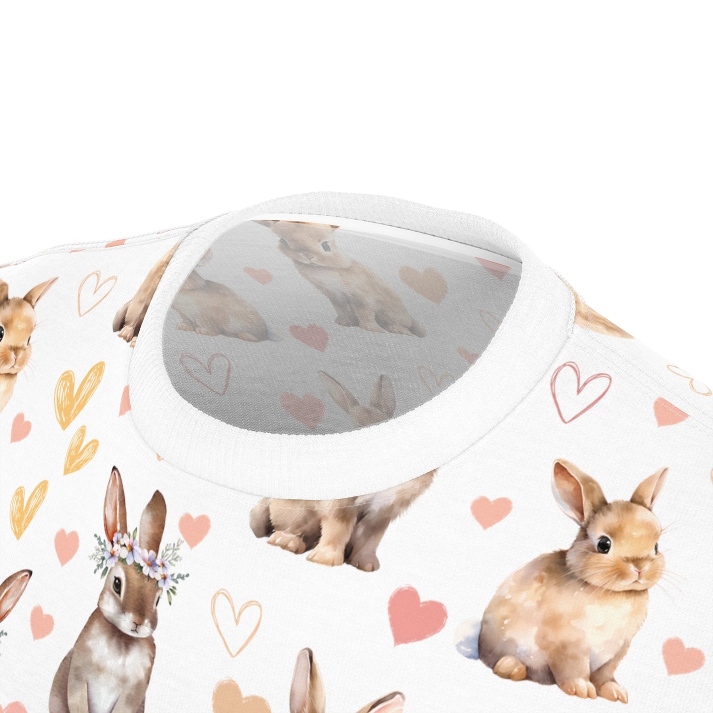 Bunny Love Patterned T - Shirt - T - Shirt - Kristine Celestine