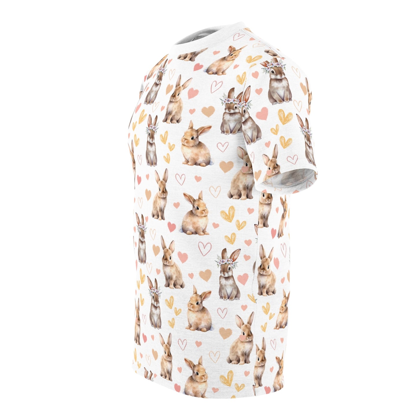 Bunny Love Patterned T - Shirt - T - Shirt - Kristine Celestine